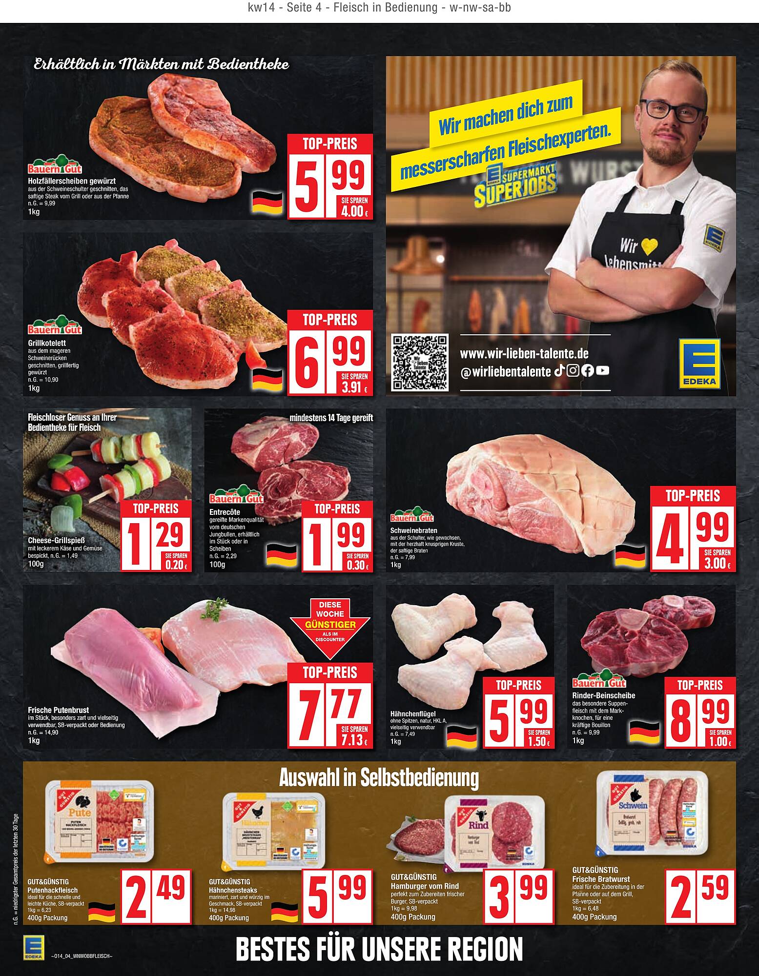 EDEKA Prospekt 2 – 6 April 2024 Seite 4