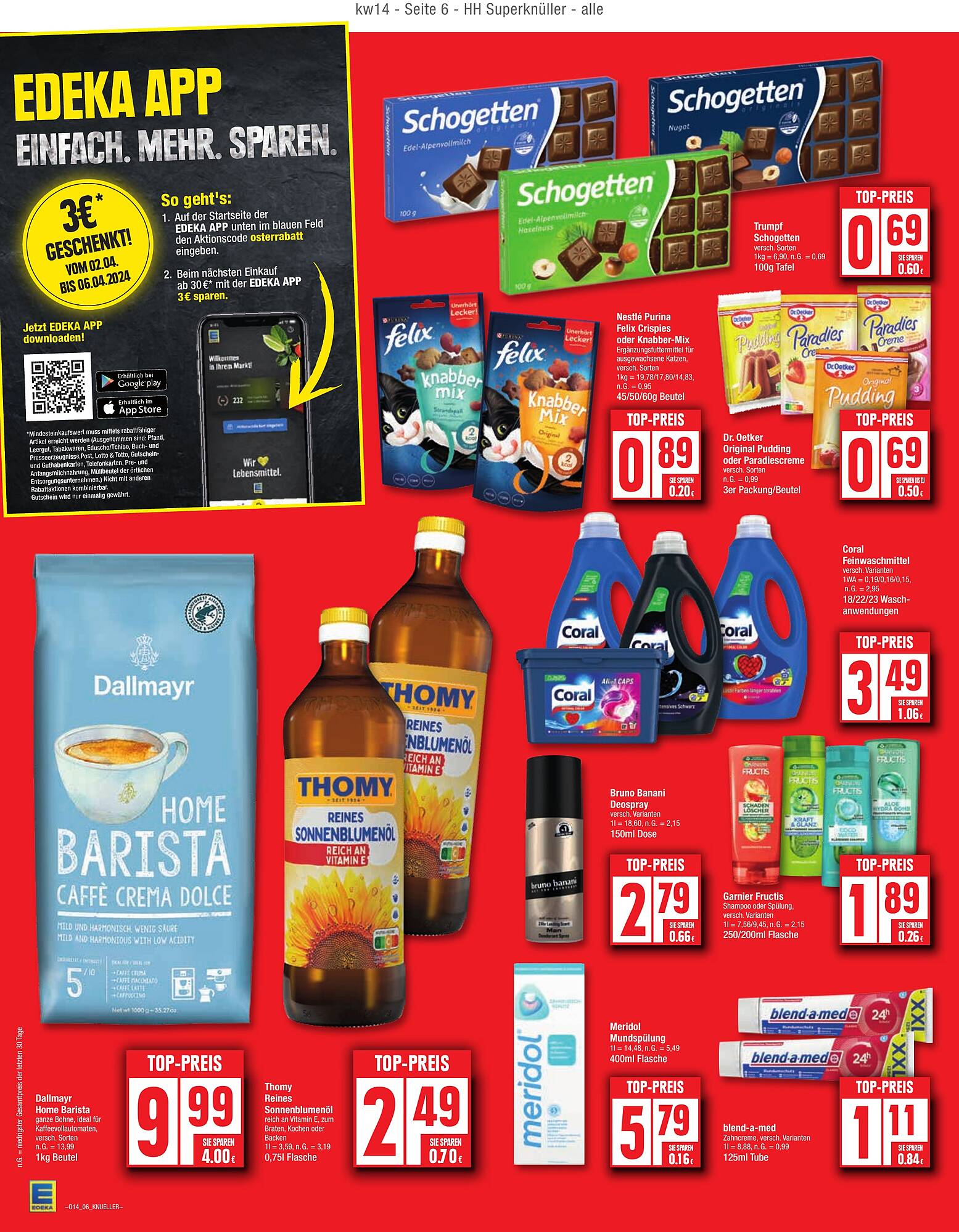 EDEKA Prospekt 2 – 6 April 2024 Seite 6