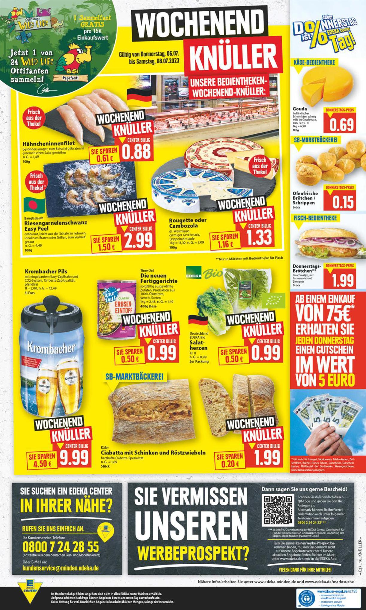 EDEKA Prospekt 2 – 8 Juli 2023 Seite 16