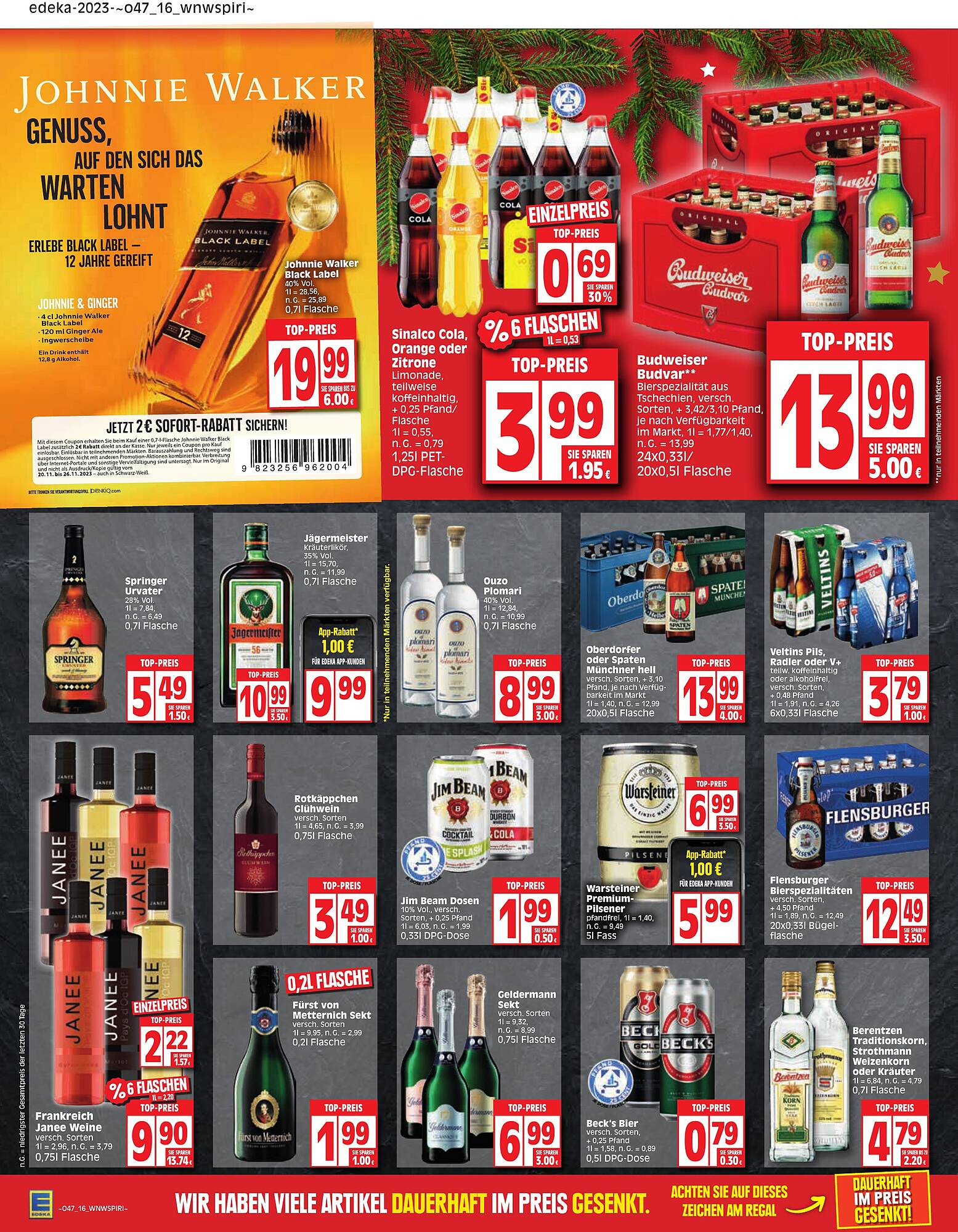EDEKA Prospekt 20 – 25 November 2023 Seite 13