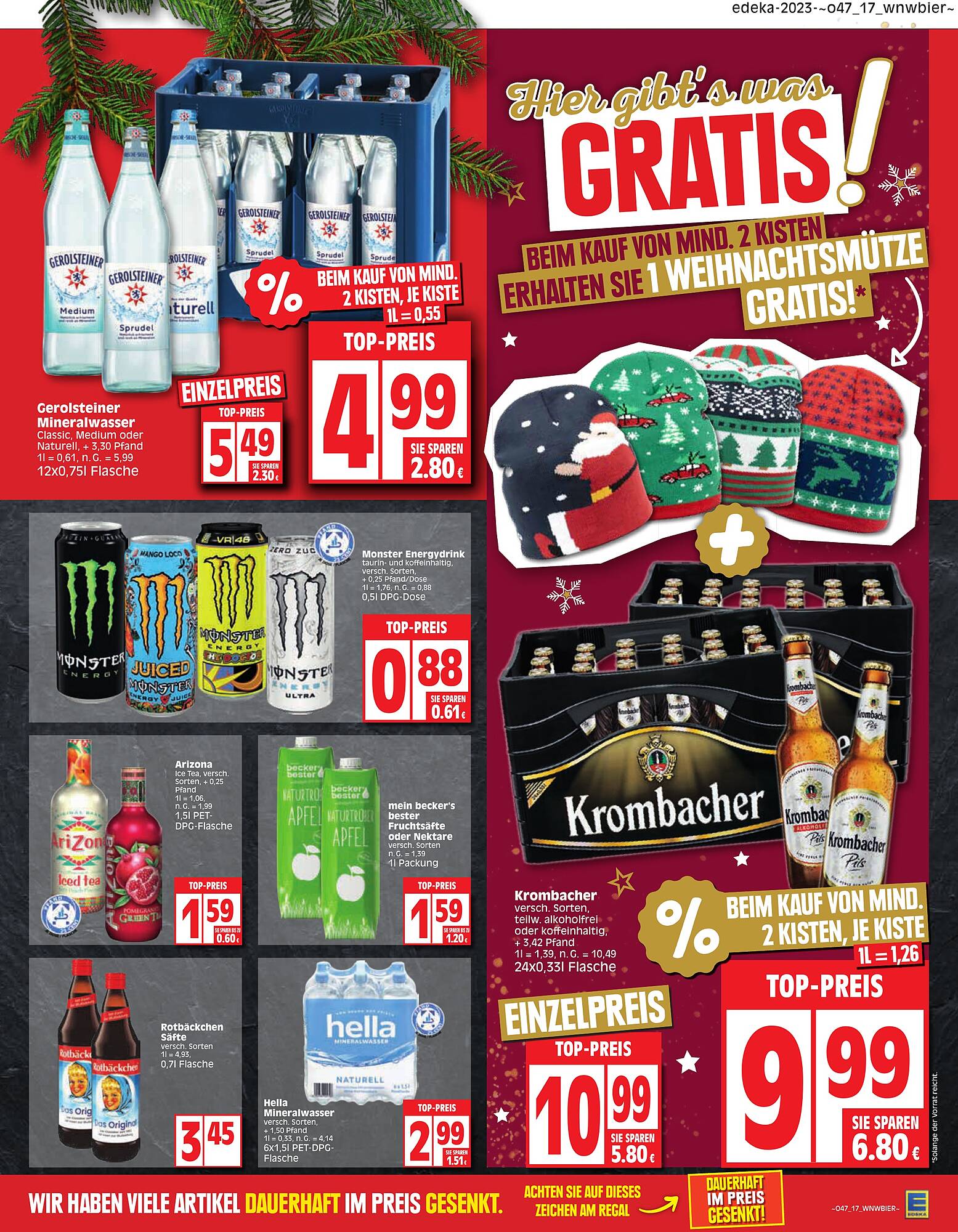 EDEKA Prospekt 20 – 25 November 2023 Seite 14