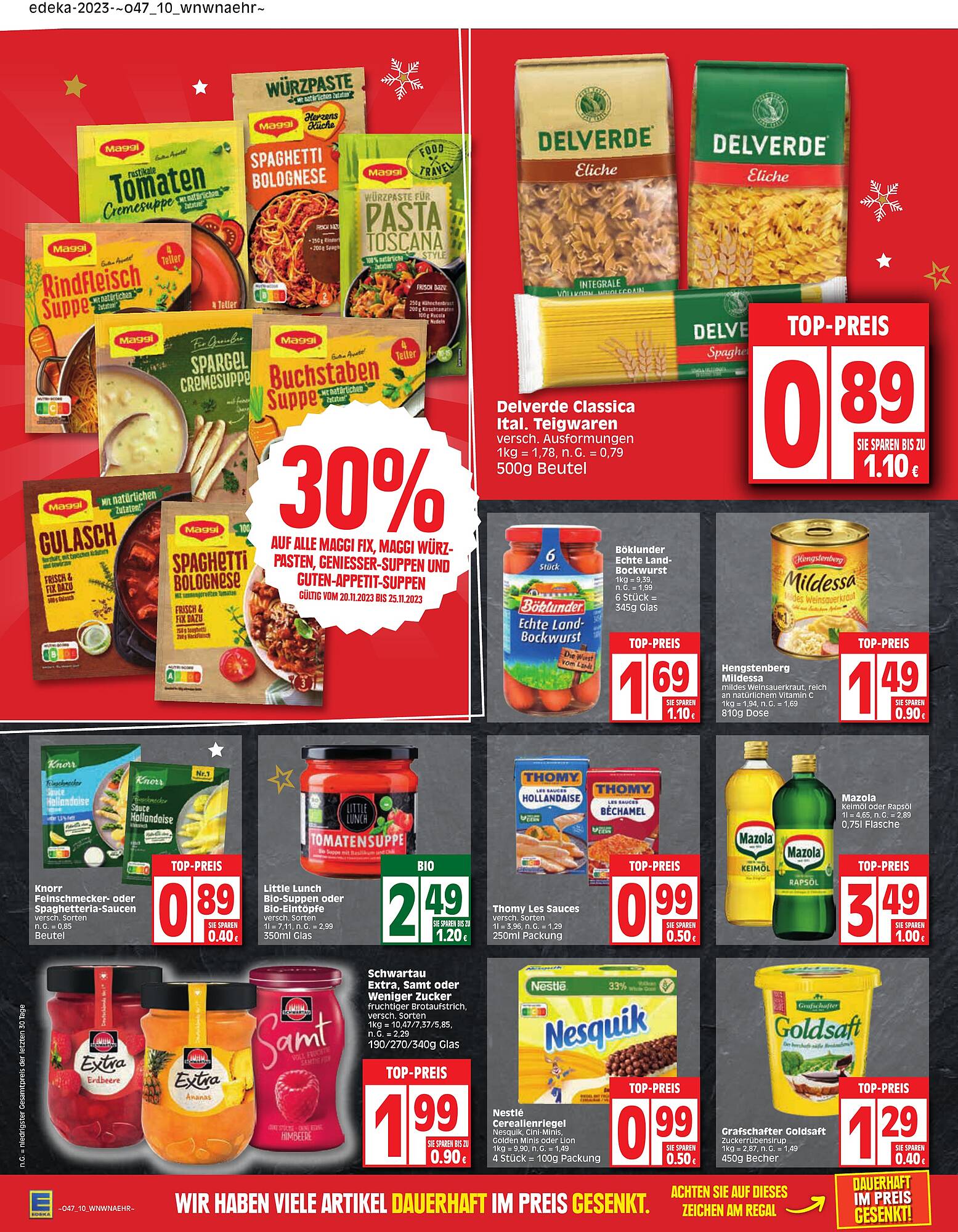 EDEKA Prospekt 20 – 25 November 2023 Seite 7