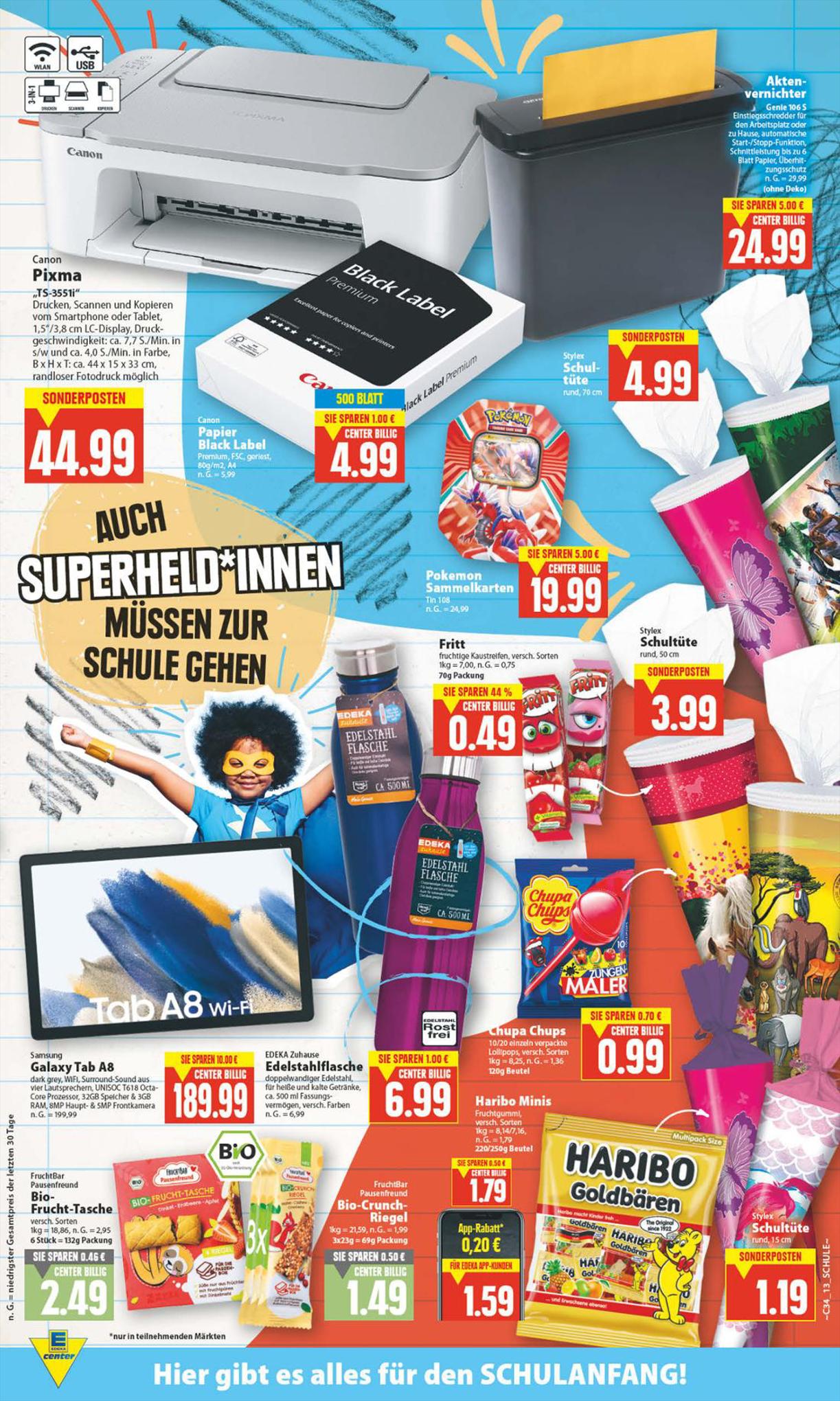 EDEKA Prospekt 20 – 26 August 2023 Seite 13