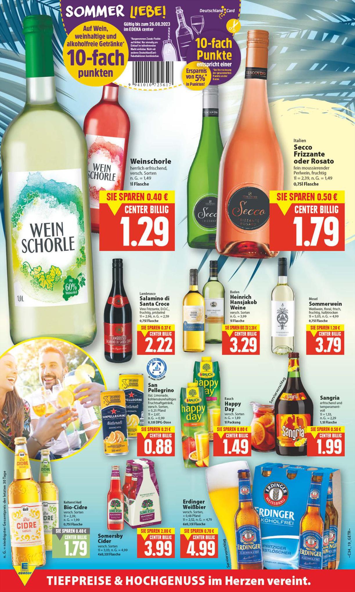 EDEKA Prospekt 20 – 26 August 2023 Seite 19