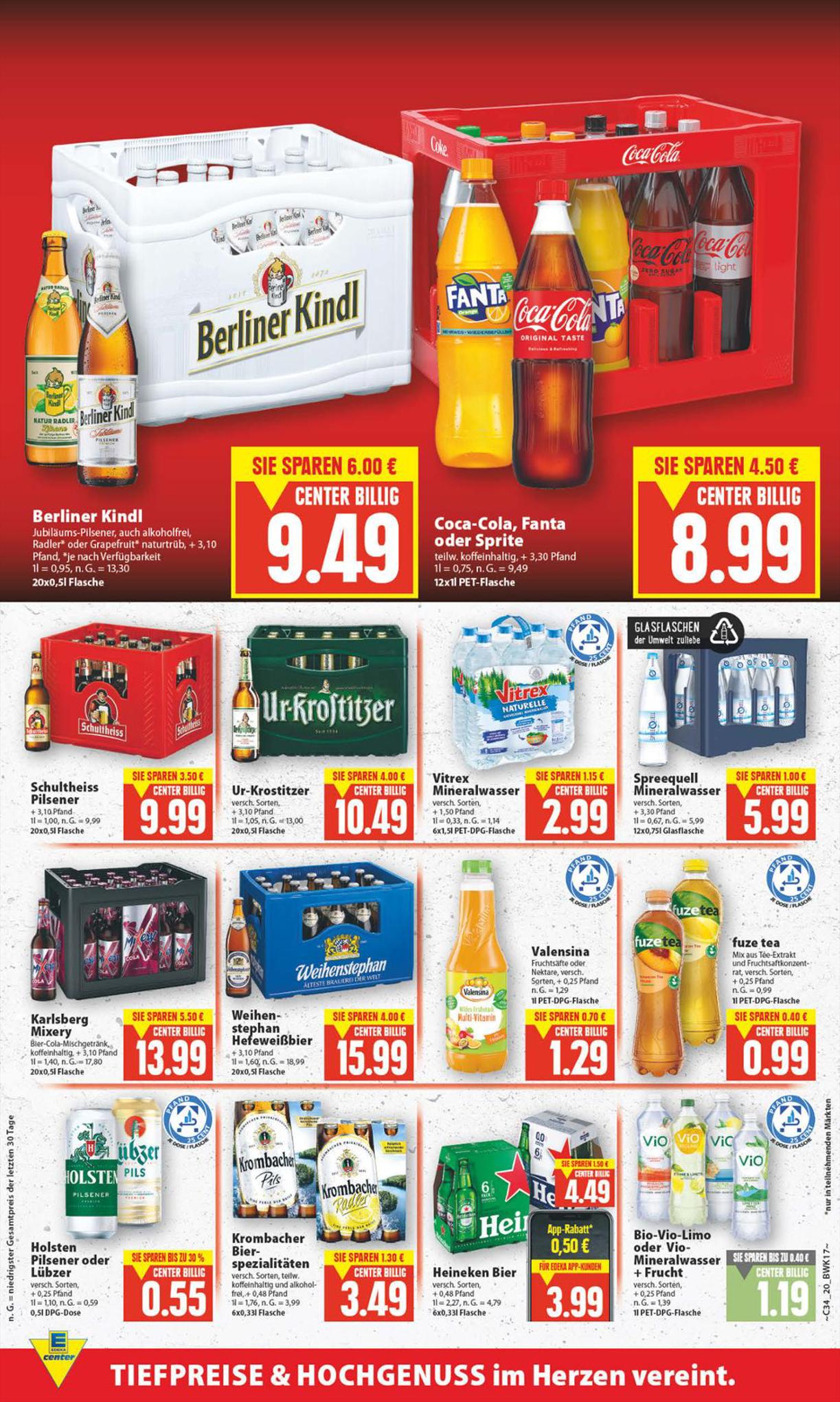 EDEKA Prospekt 20 – 26 August 2023 Seite 20