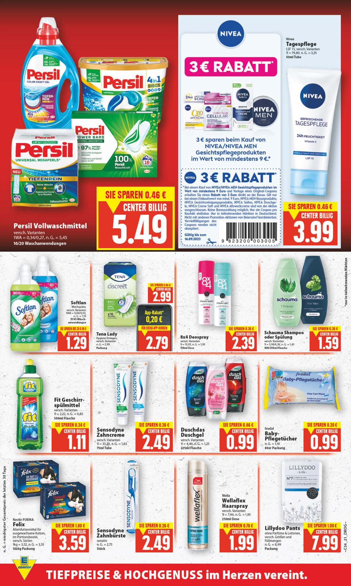 EDEKA Prospekt 20 – 26 August 2023 Seite 21