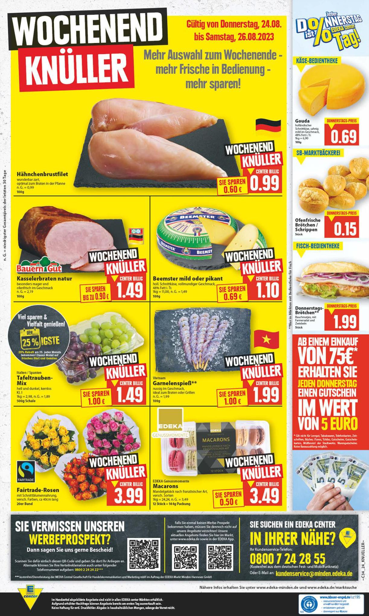 EDEKA Prospekt 20 – 26 August 2023 Seite 24