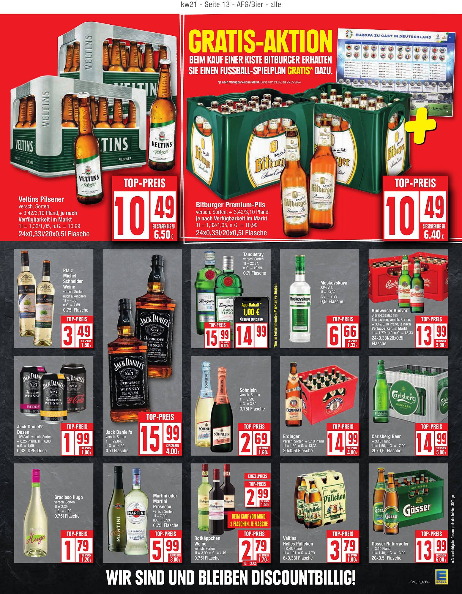 EDEKA Prospekt 21 – 25 Mai 2024 Seite 13