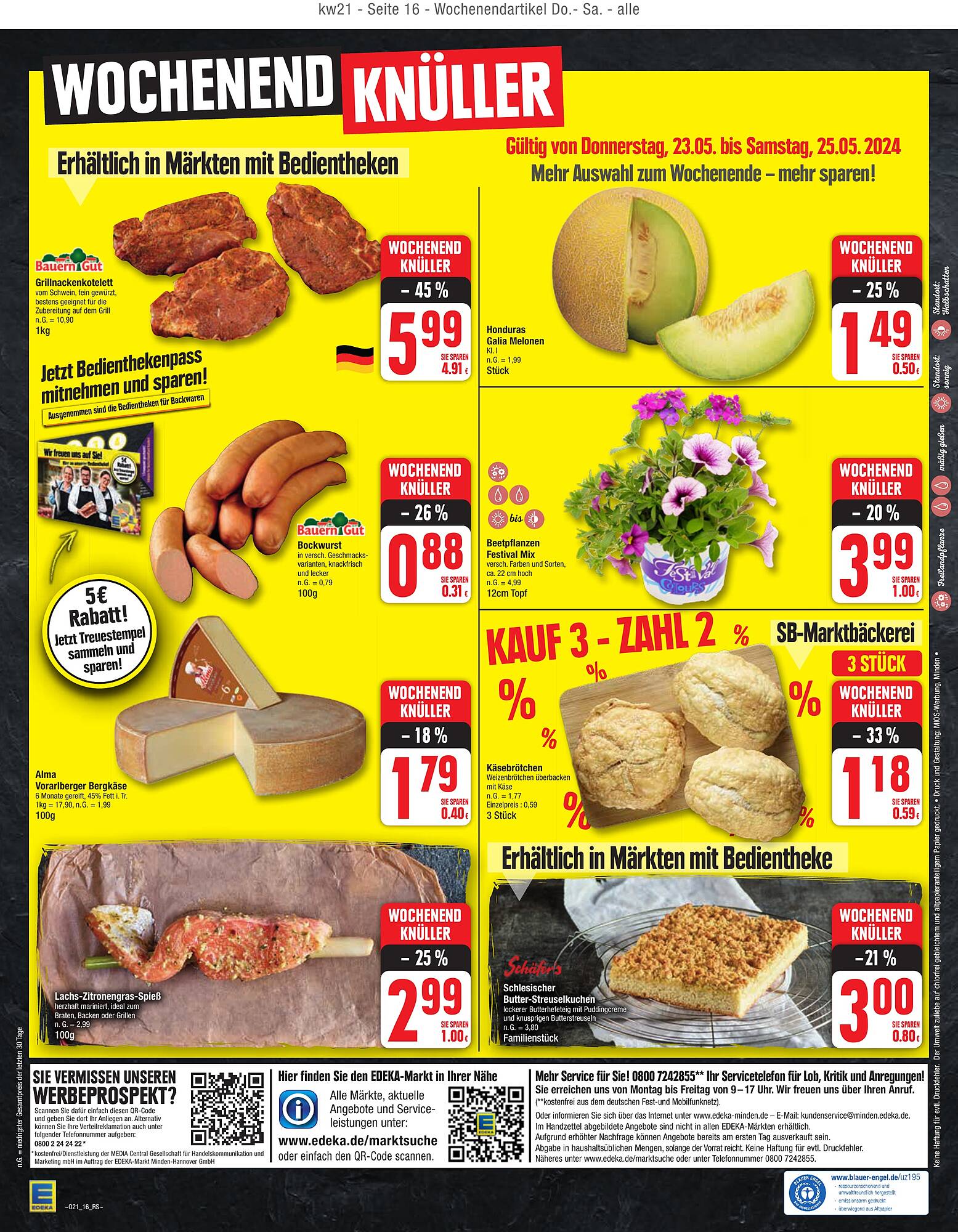 EDEKA Prospekt 21 – 25 Mai 2024 Seite 16
