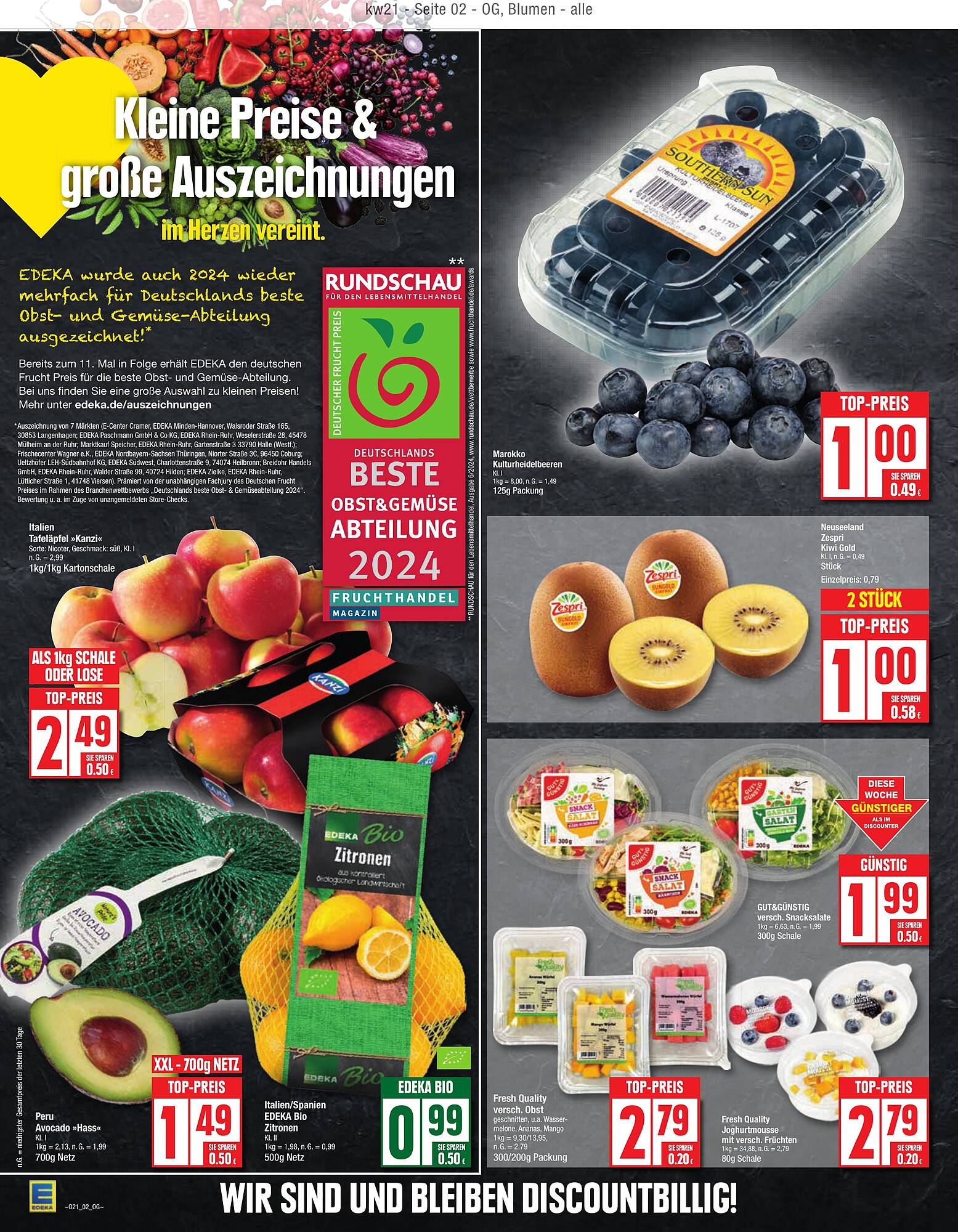 EDEKA Prospekt 21 – 25 Mai 2024 Seite 2