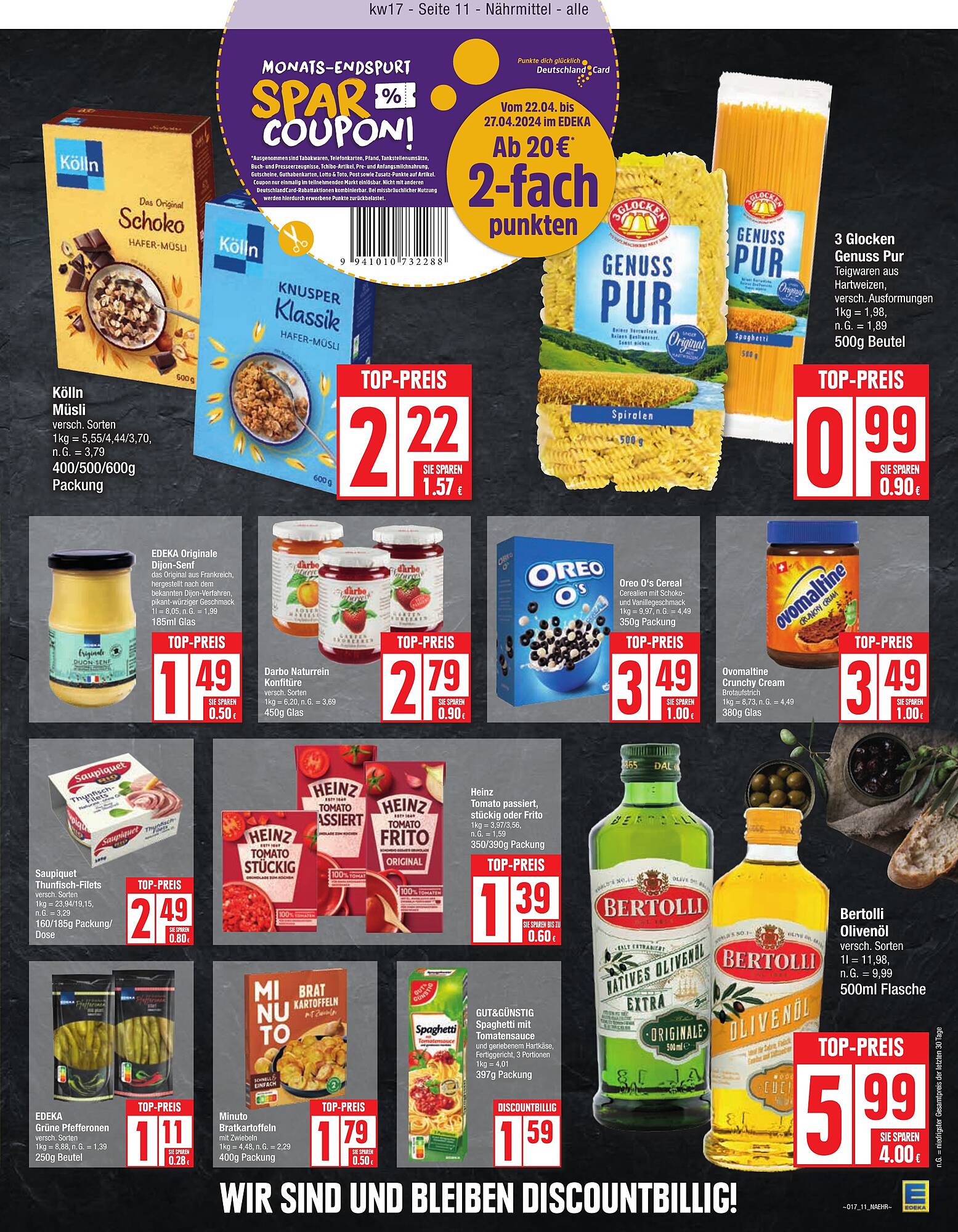 EDEKA Prospekt 22 – 27 April 2024 Seite 11