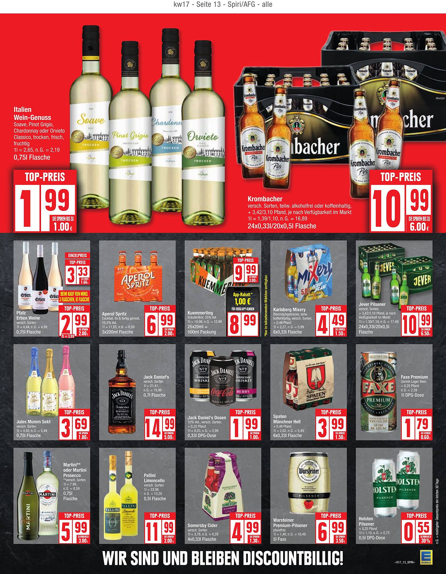 EDEKA Prospekt 22 – 27 April 2024 Seite 13