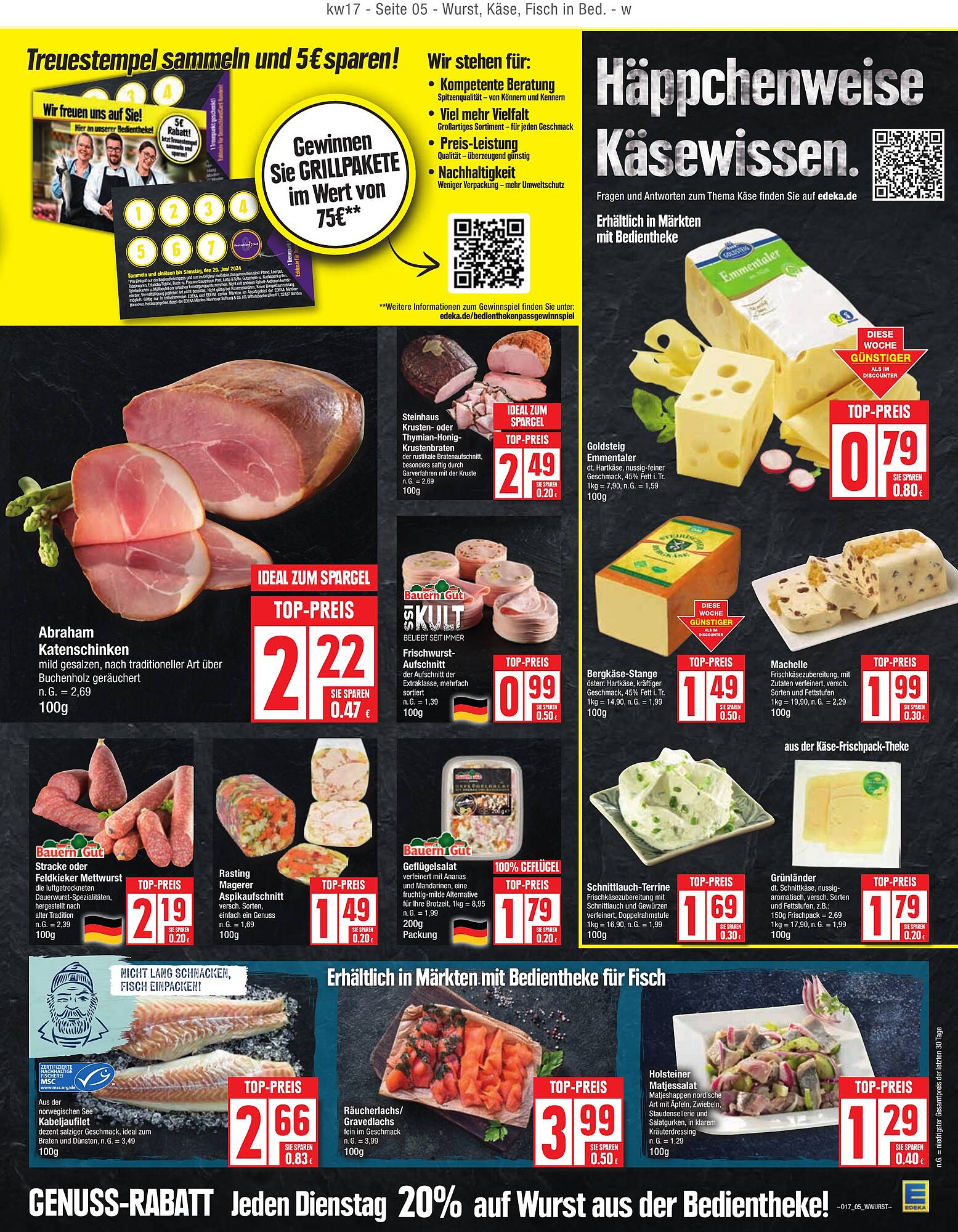 EDEKA Prospekt 22 – 27 April 2024 Seite 5