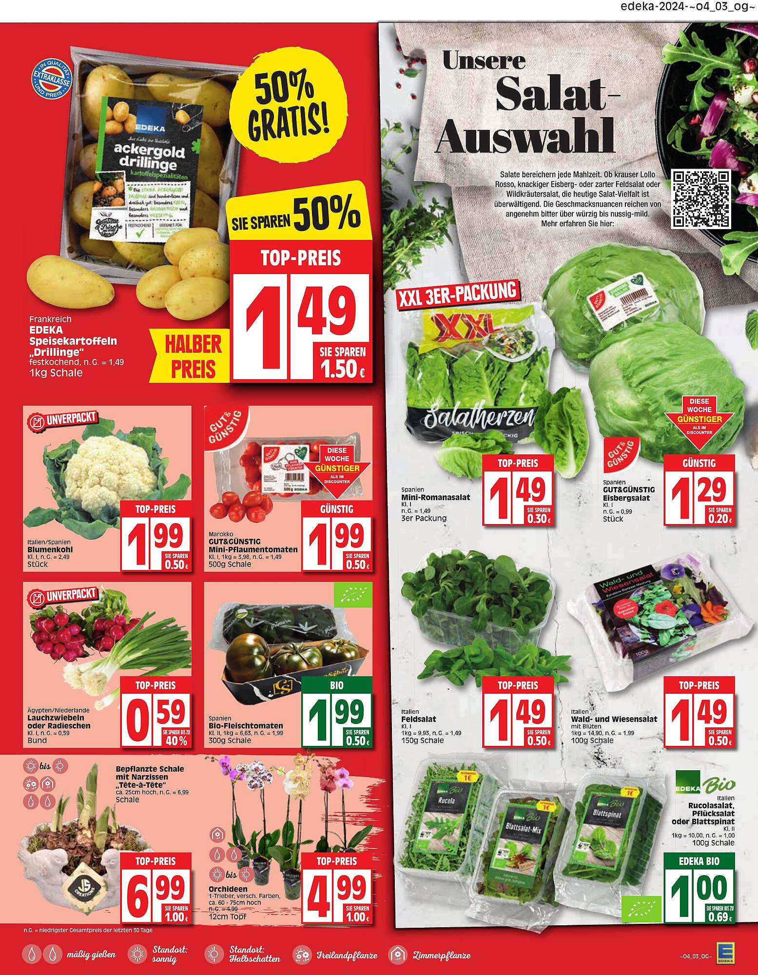 EDEKA Prospekt 22 – 27 Januar 2024 Seite 3