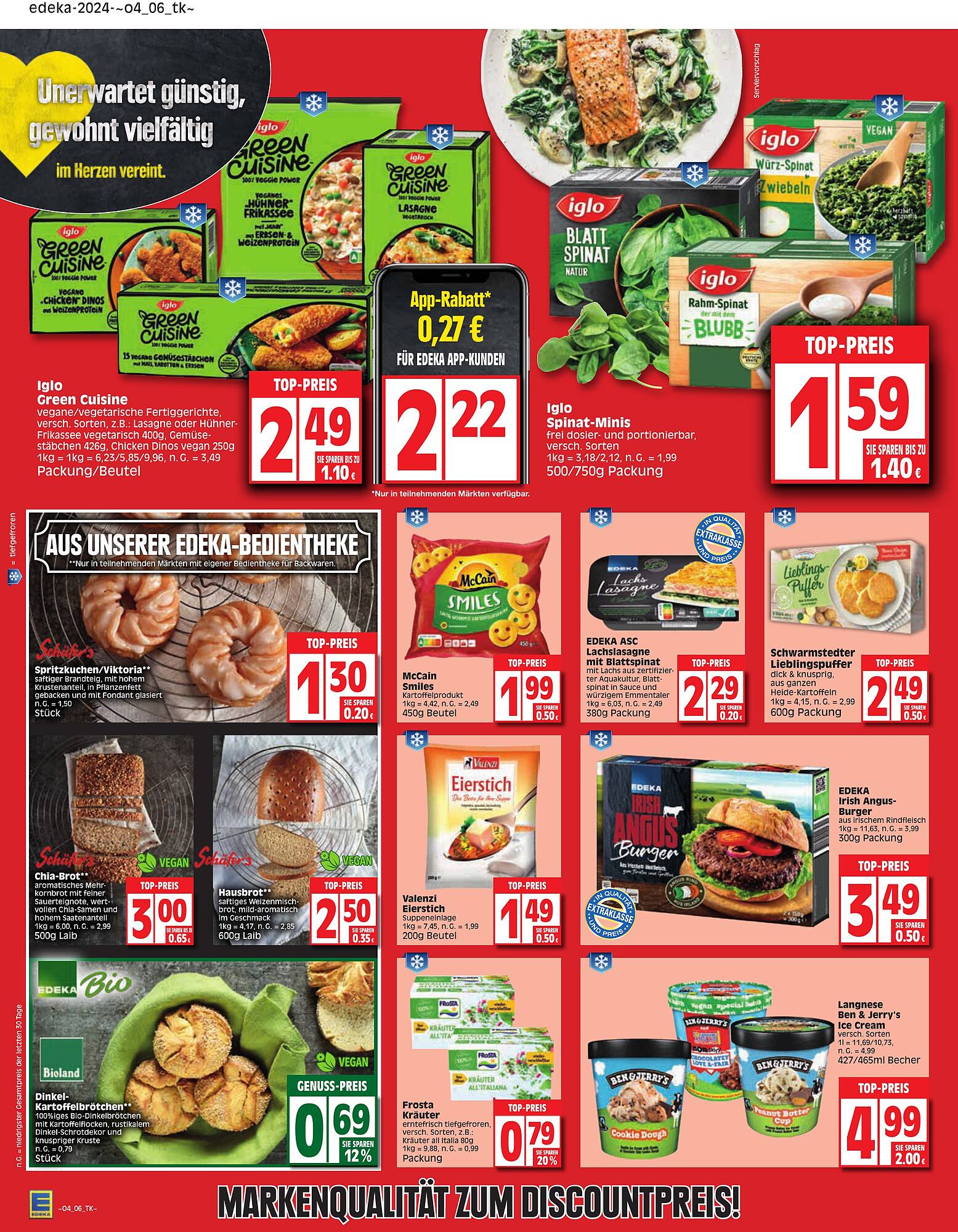 EDEKA Prospekt 22 – 27 Januar 2024 Seite 6