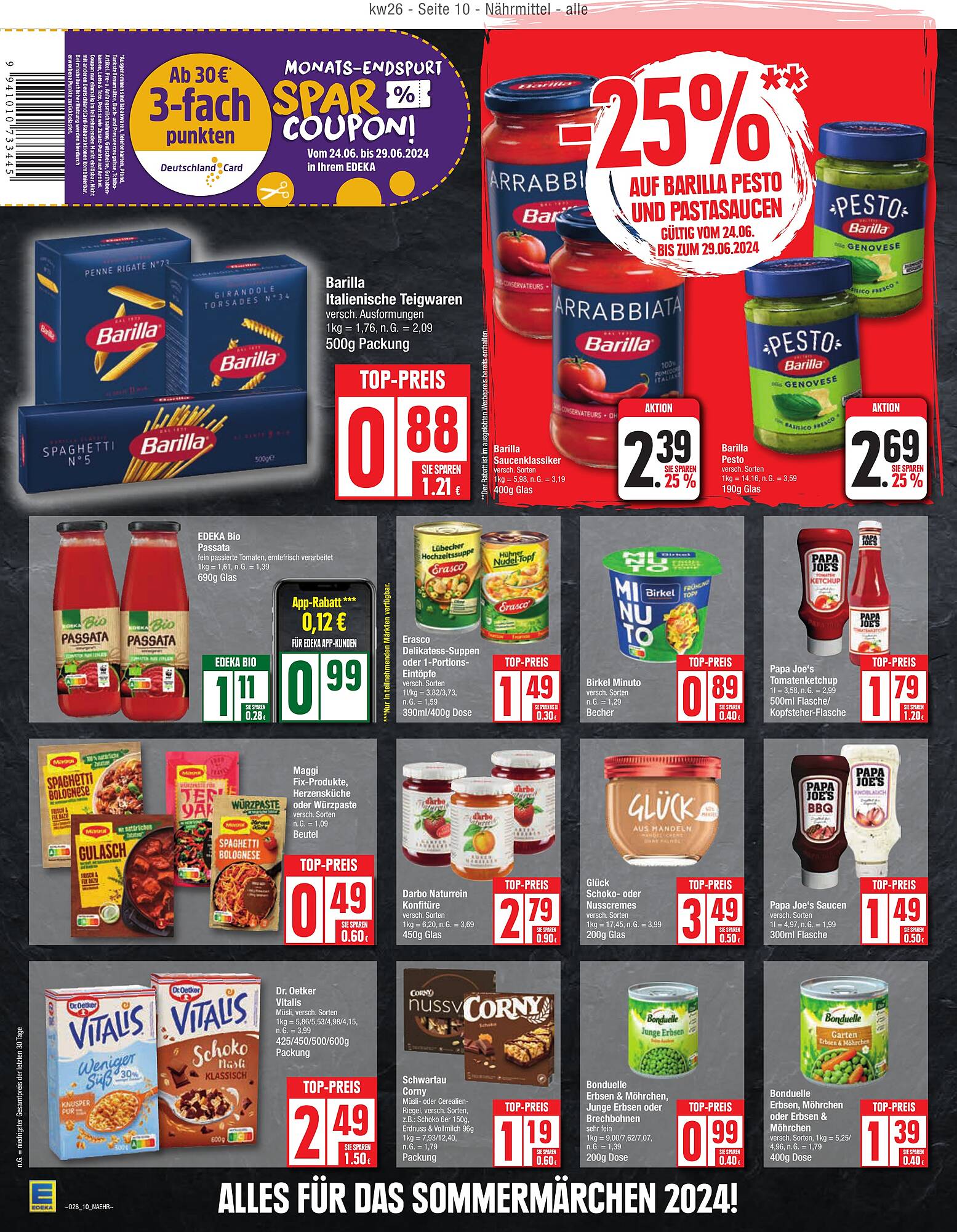 EDEKA Prospekt 24 – 29 Juni 2024 Seite 10