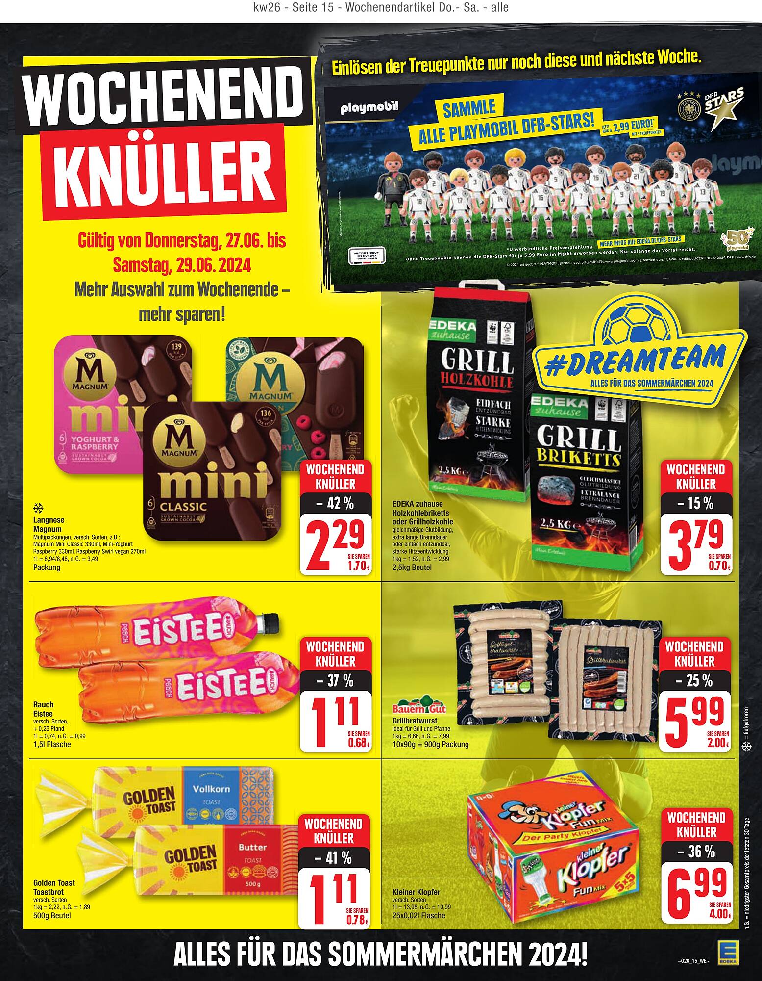 EDEKA Prospekt 24 – 29 Juni 2024 Seite 15