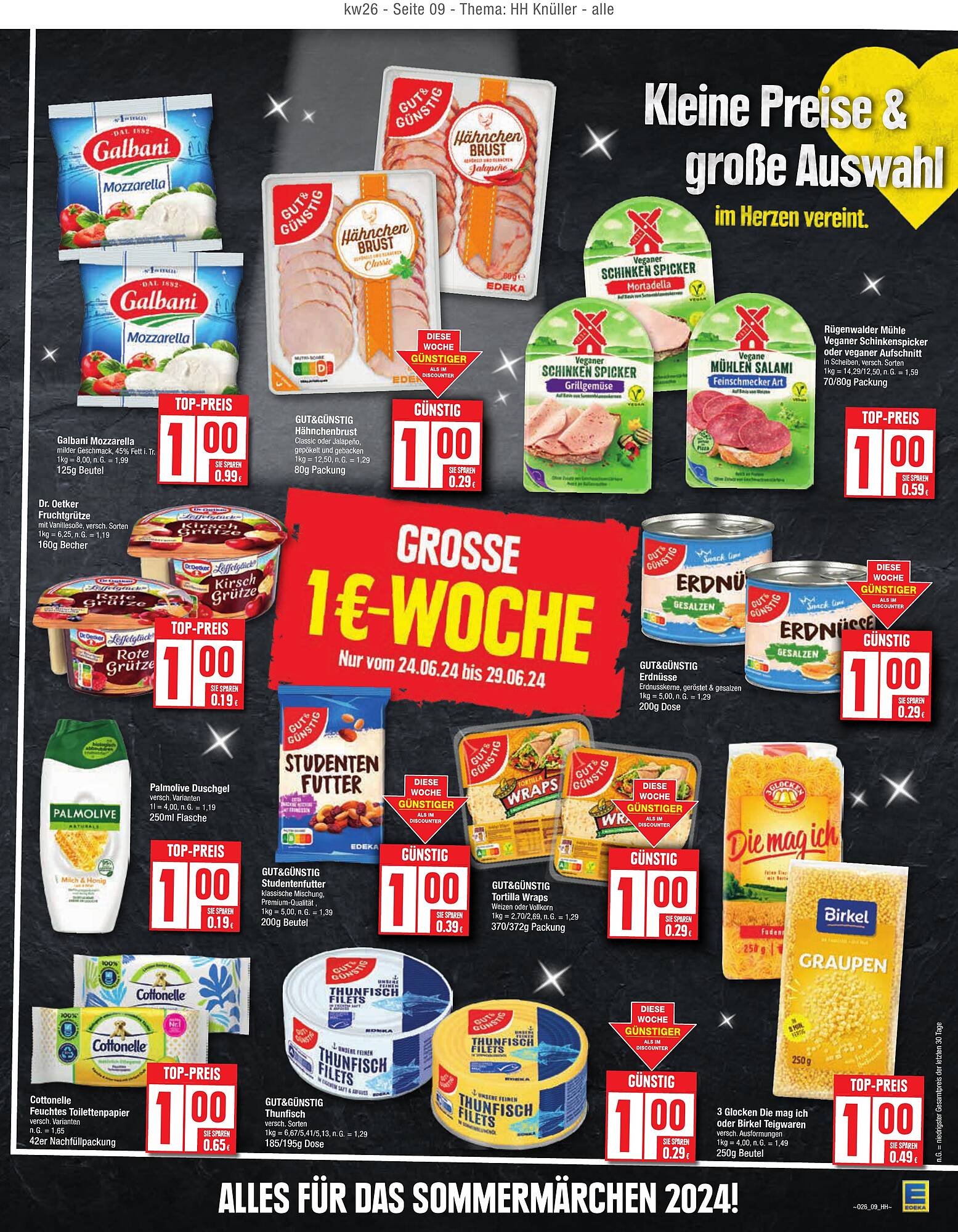 EDEKA Prospekt 24 – 29 Juni 2024 Seite 9