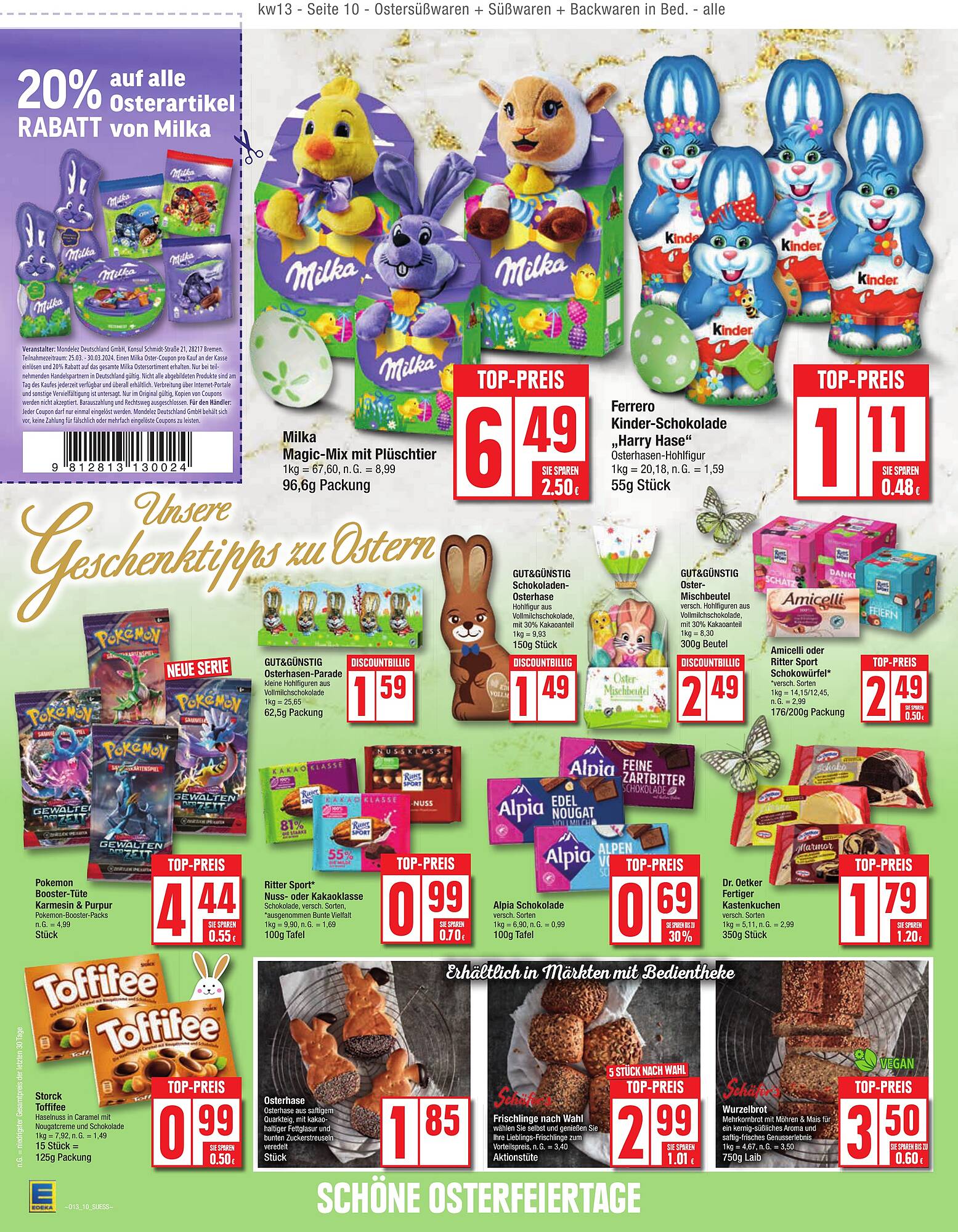 EDEKA Prospekt 25 – 30 Marsch 2024 Seite 10