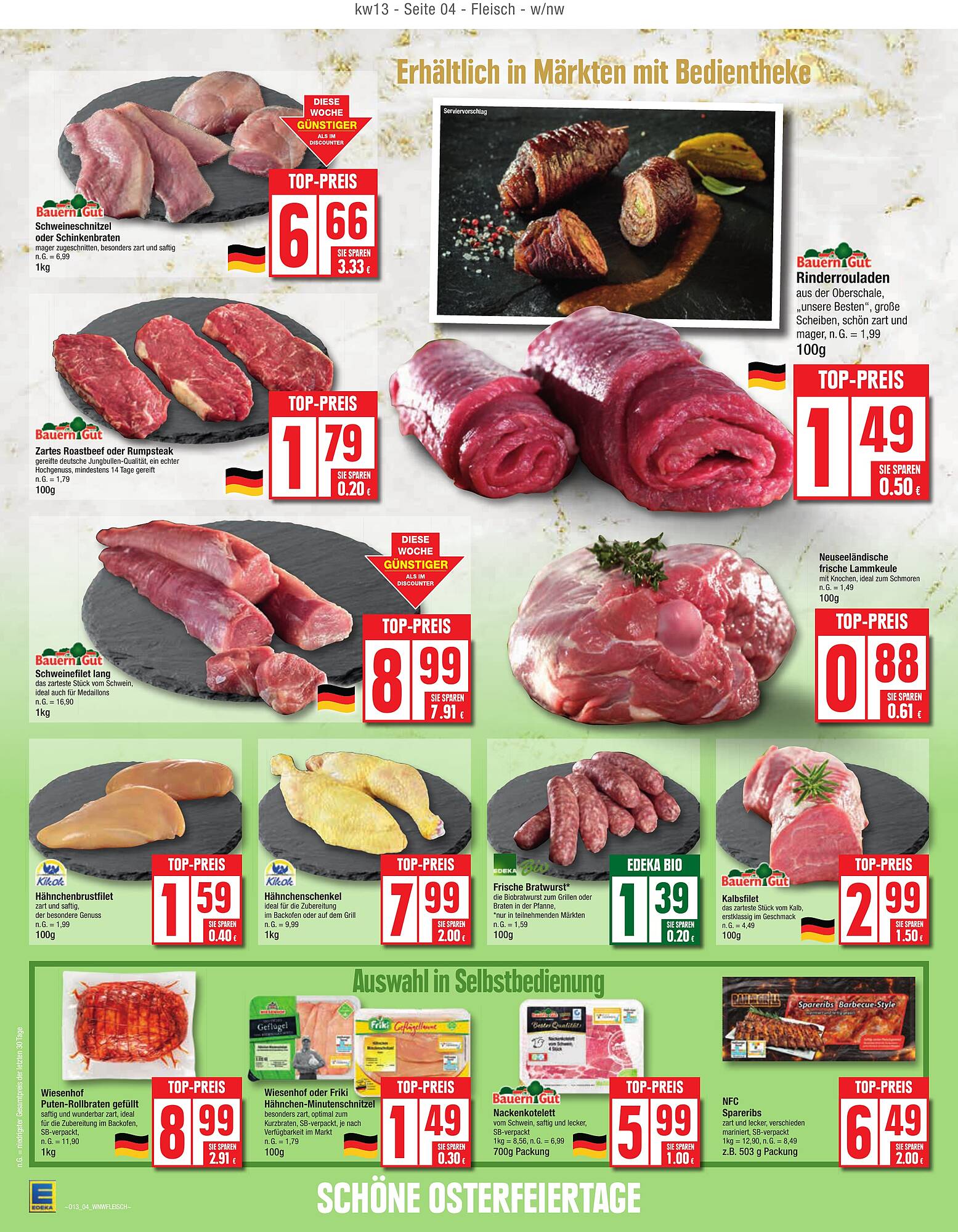 EDEKA Prospekt 25 – 30 Marsch 2024 Seite 4
