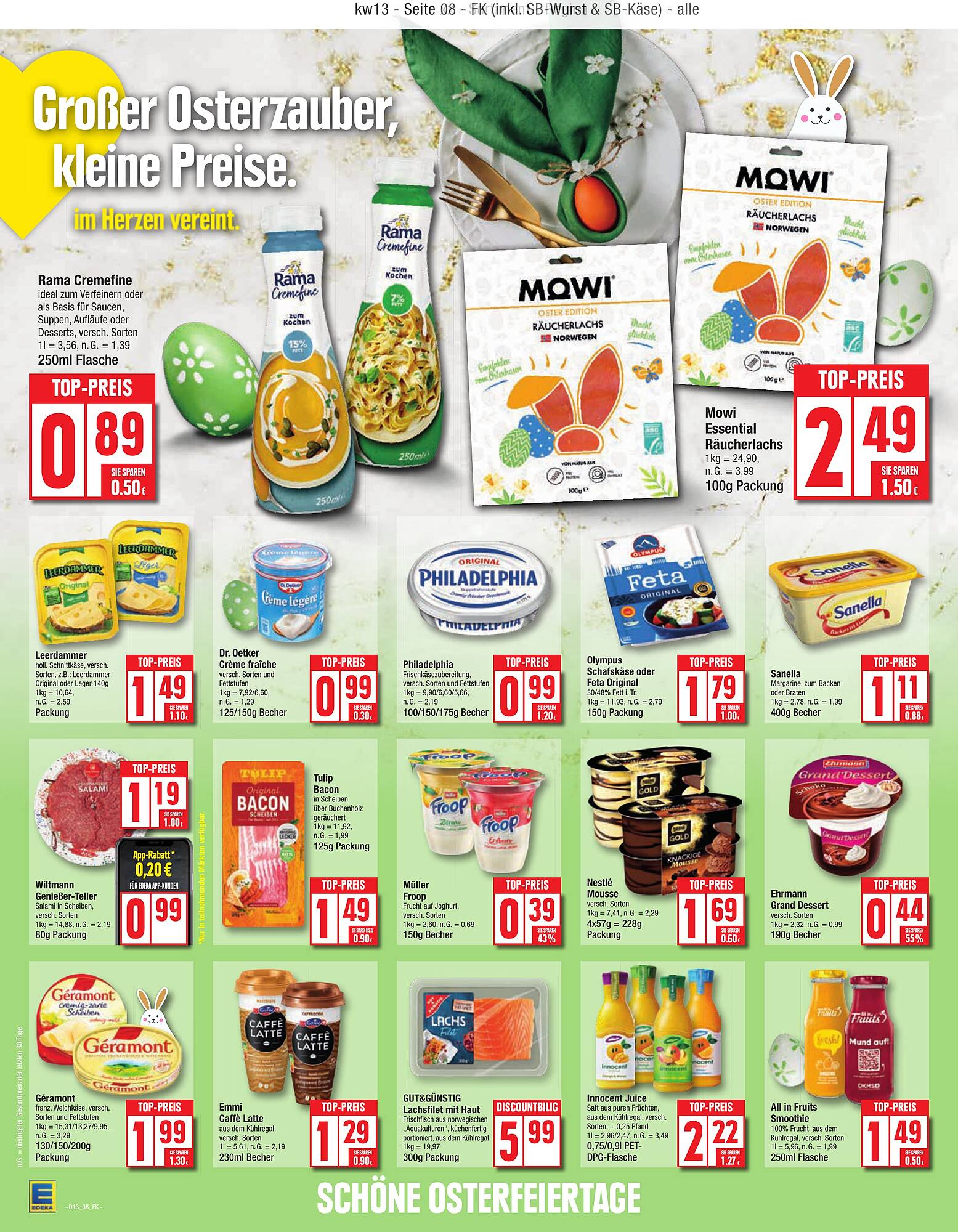 EDEKA Prospekt 25 – 30 Marsch 2024 Seite 8