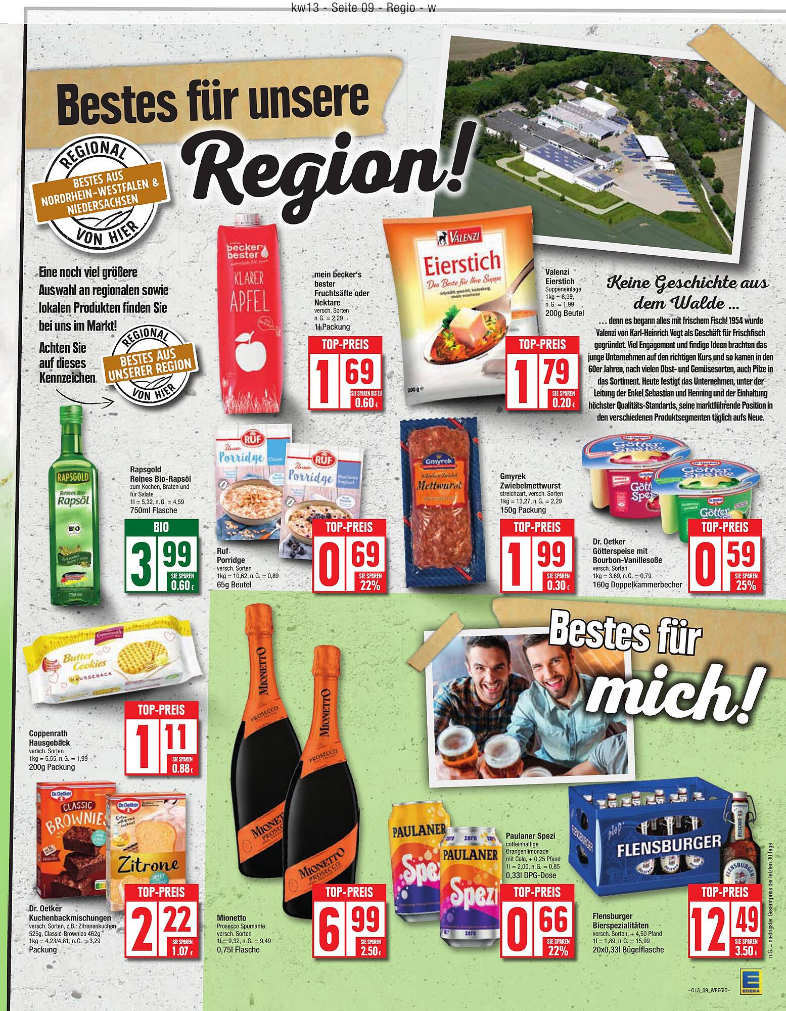 EDEKA Prospekt 25 – 30 Marsch 2024 Seite 9