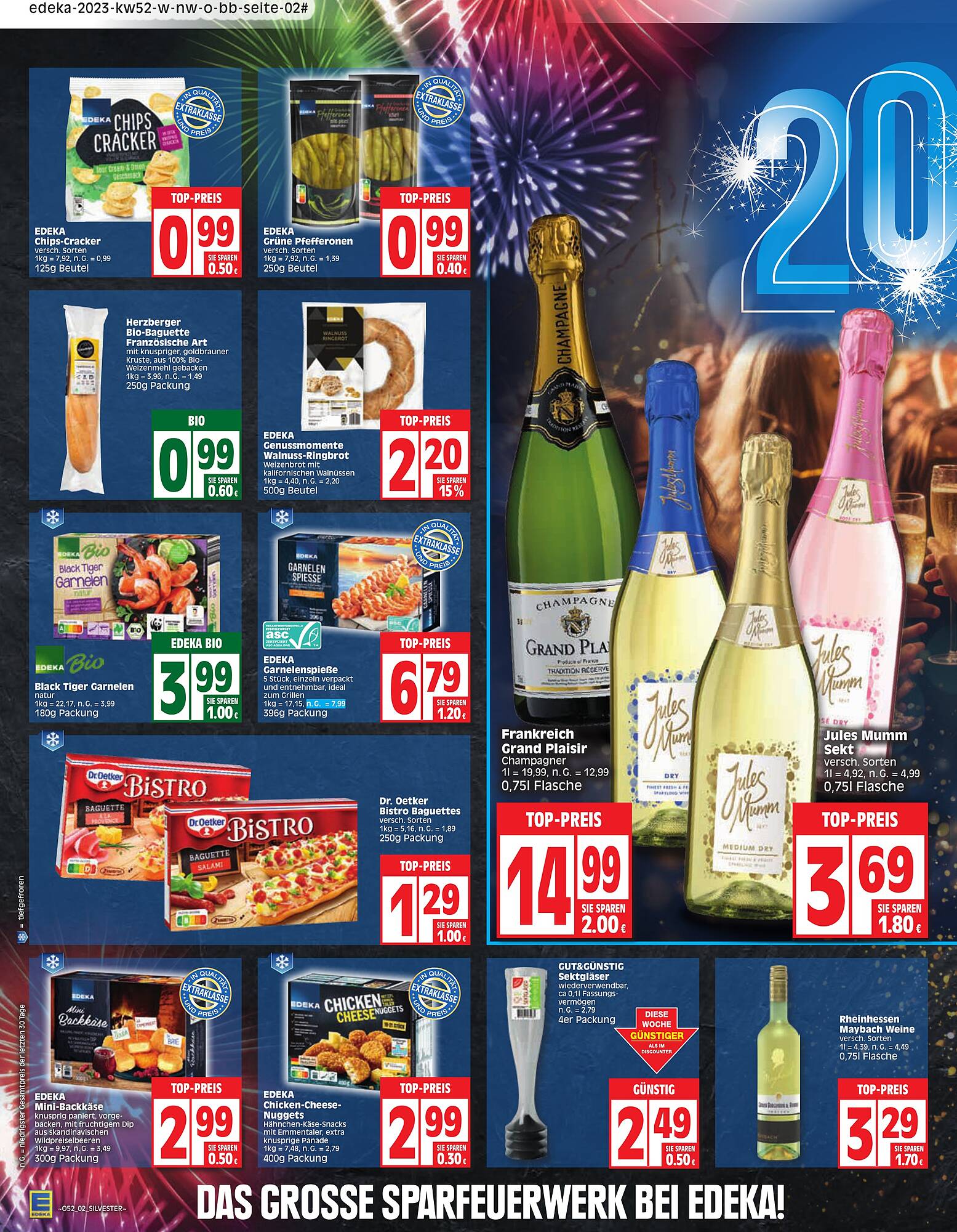 EDEKA Prospekt 27 – 30 Dezember 2023 Seite 2