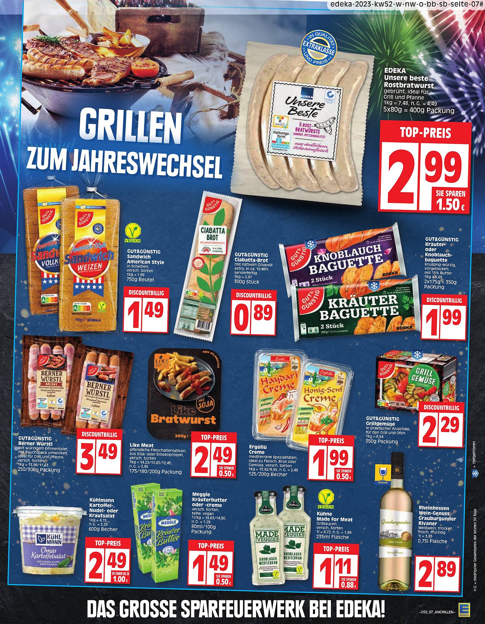 EDEKA Prospekt 27 – 30 Dezember 2023 Seite 7