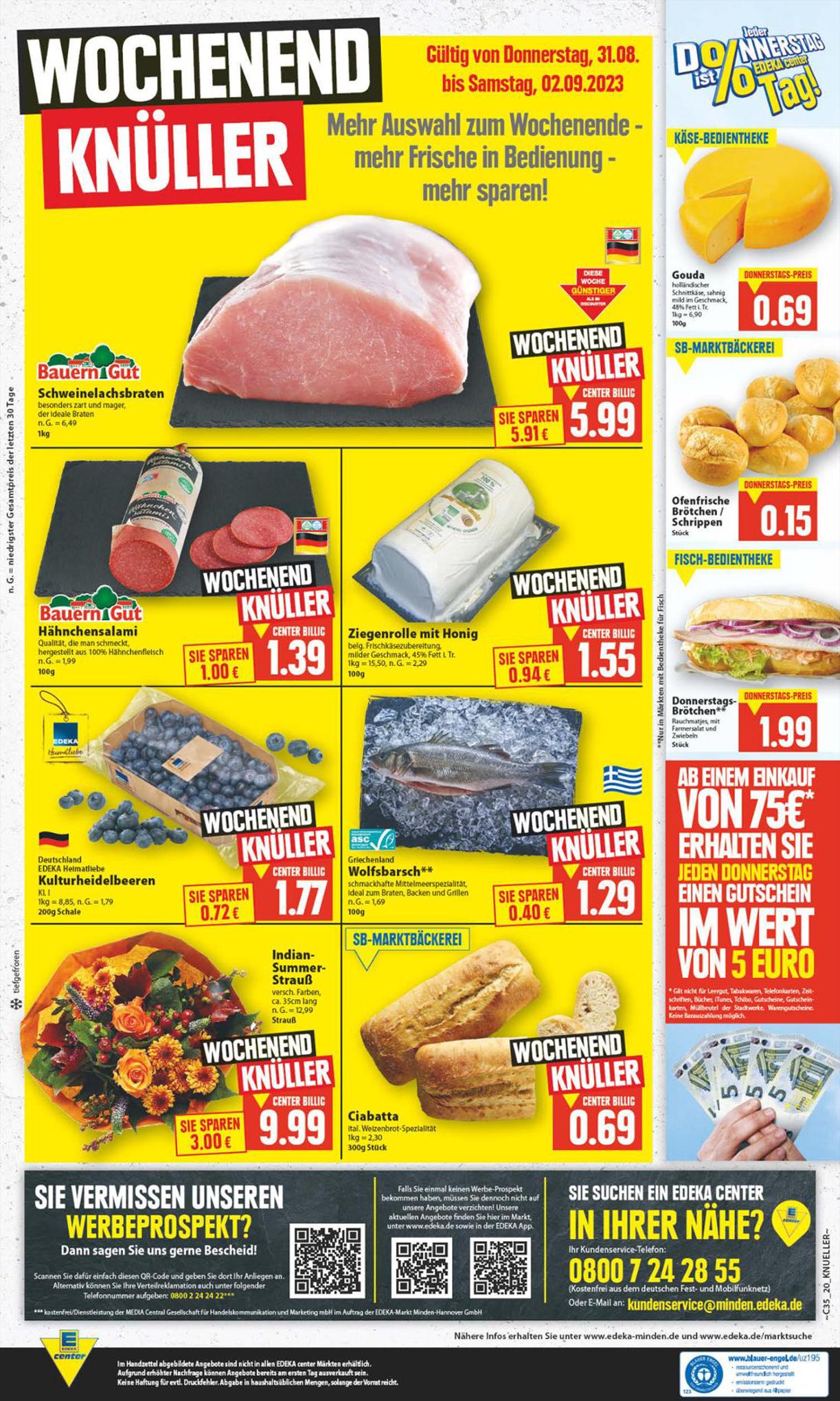 EDEKA Prospekt 27 August – 2 September 2023 Seite 20
