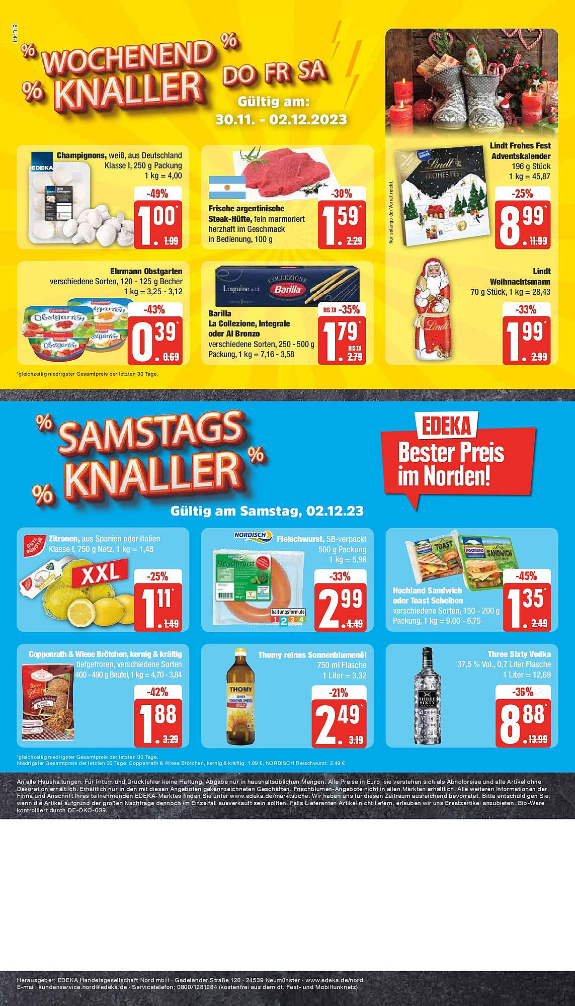 EDEKA Prospekt 27 Nov – 2 Dez 2023 Seite 4