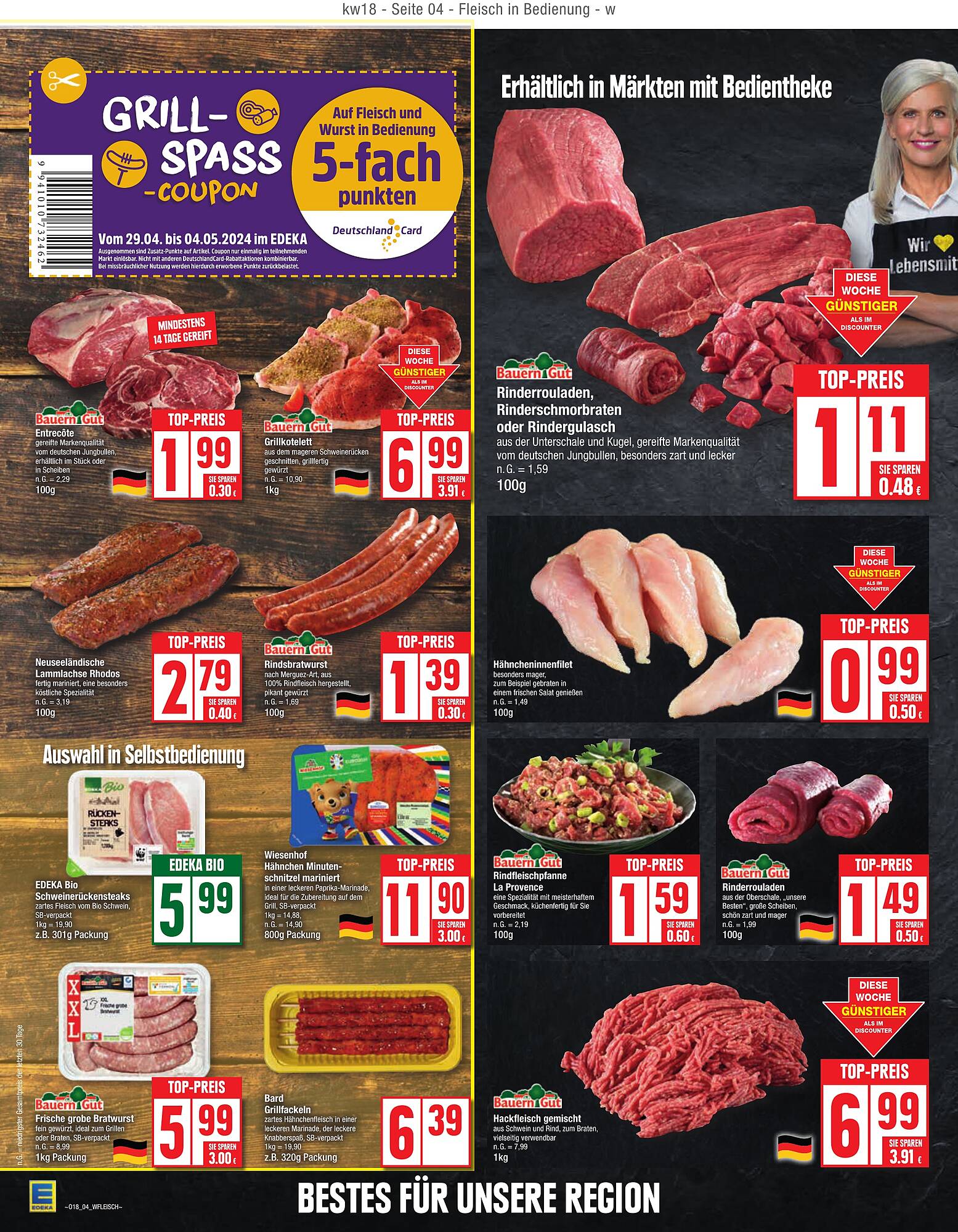 EDEKA Prospekt 29 Apr – 4 Mai 2024 Seite 4