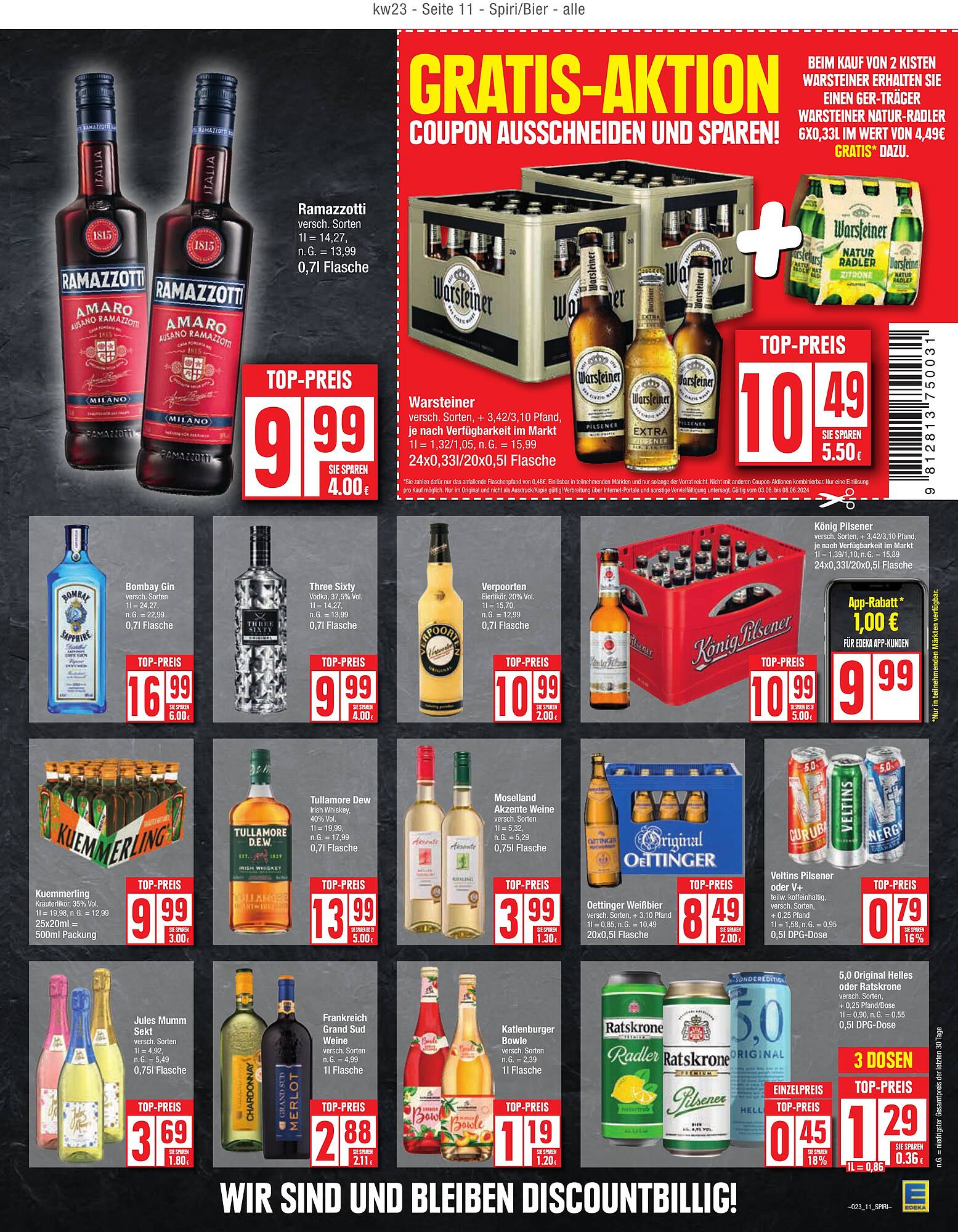 EDEKA Prospekt 3 – 8 Juni 2024 Seite 11