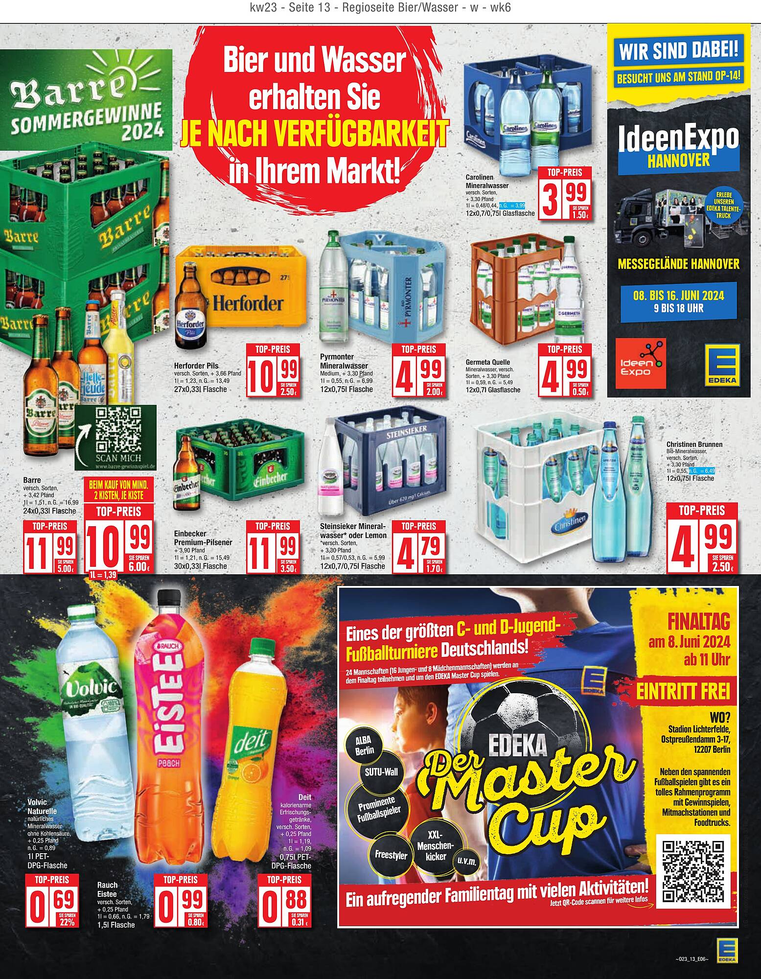 EDEKA Prospekt 3 – 8 Juni 2024 Seite 13