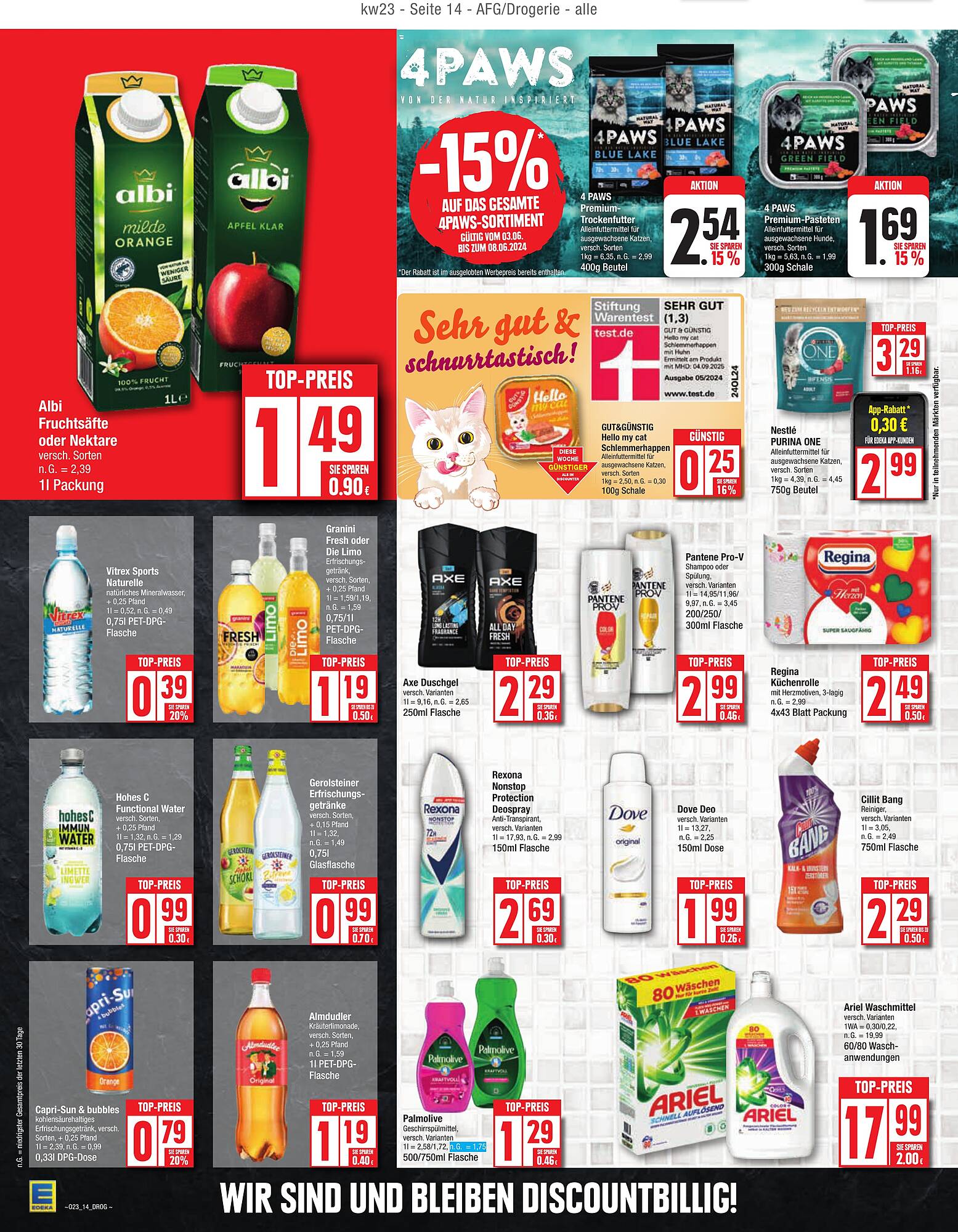 EDEKA Prospekt 3 – 8 Juni 2024 Seite 14
