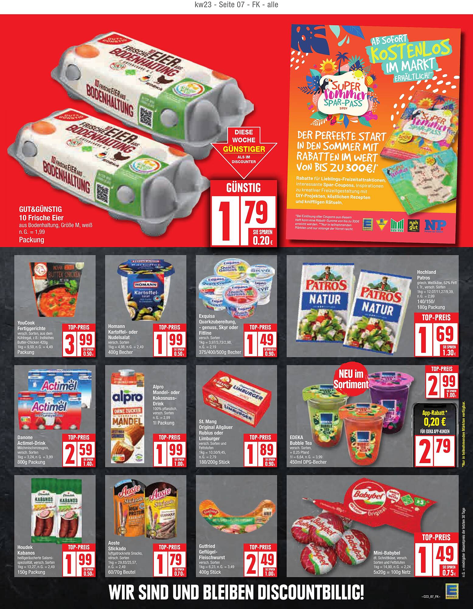 EDEKA Prospekt 3 – 8 Juni 2024 Seite 7