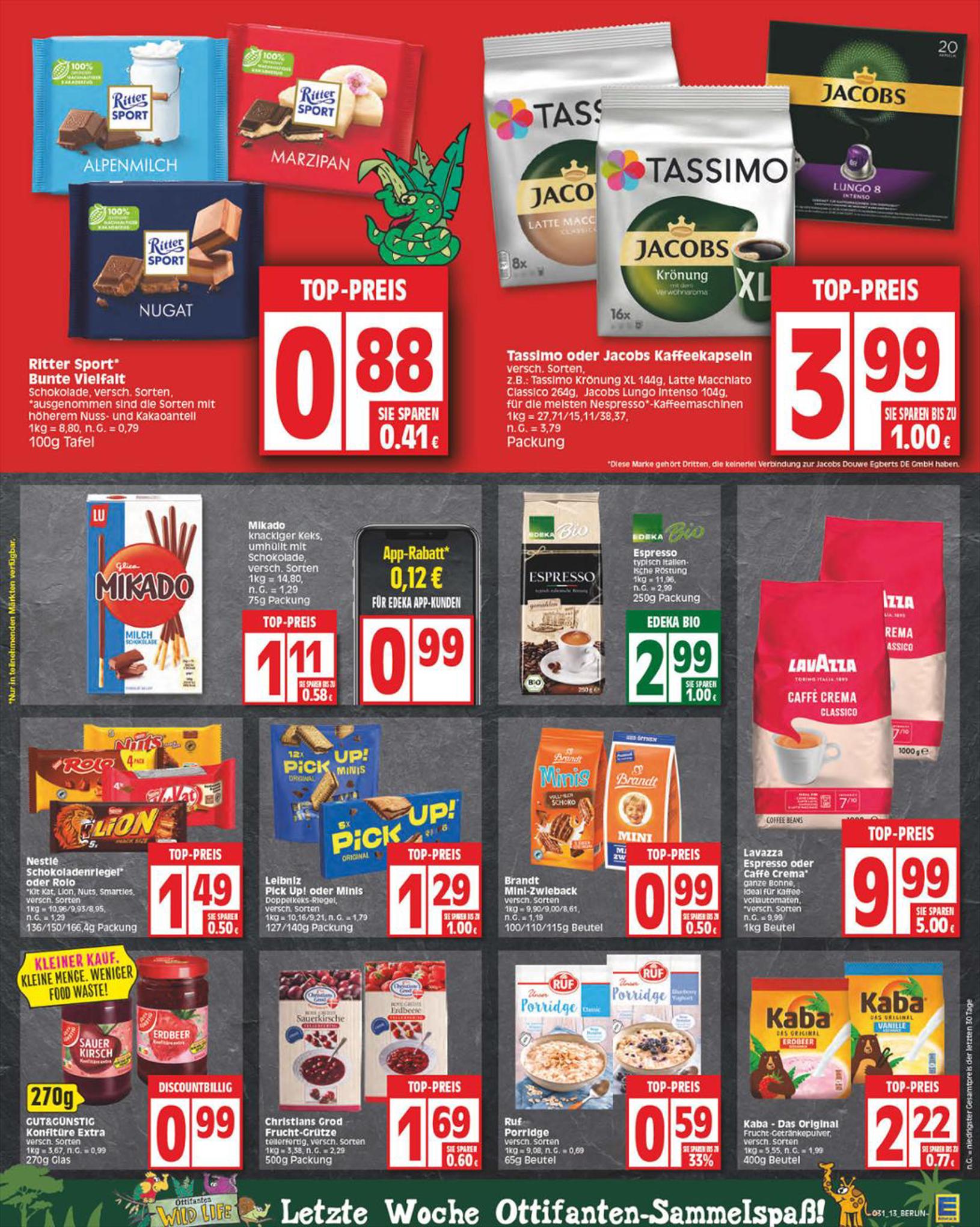 EDEKA Prospekt 30 Juli – 5 August 2023 Seite 13