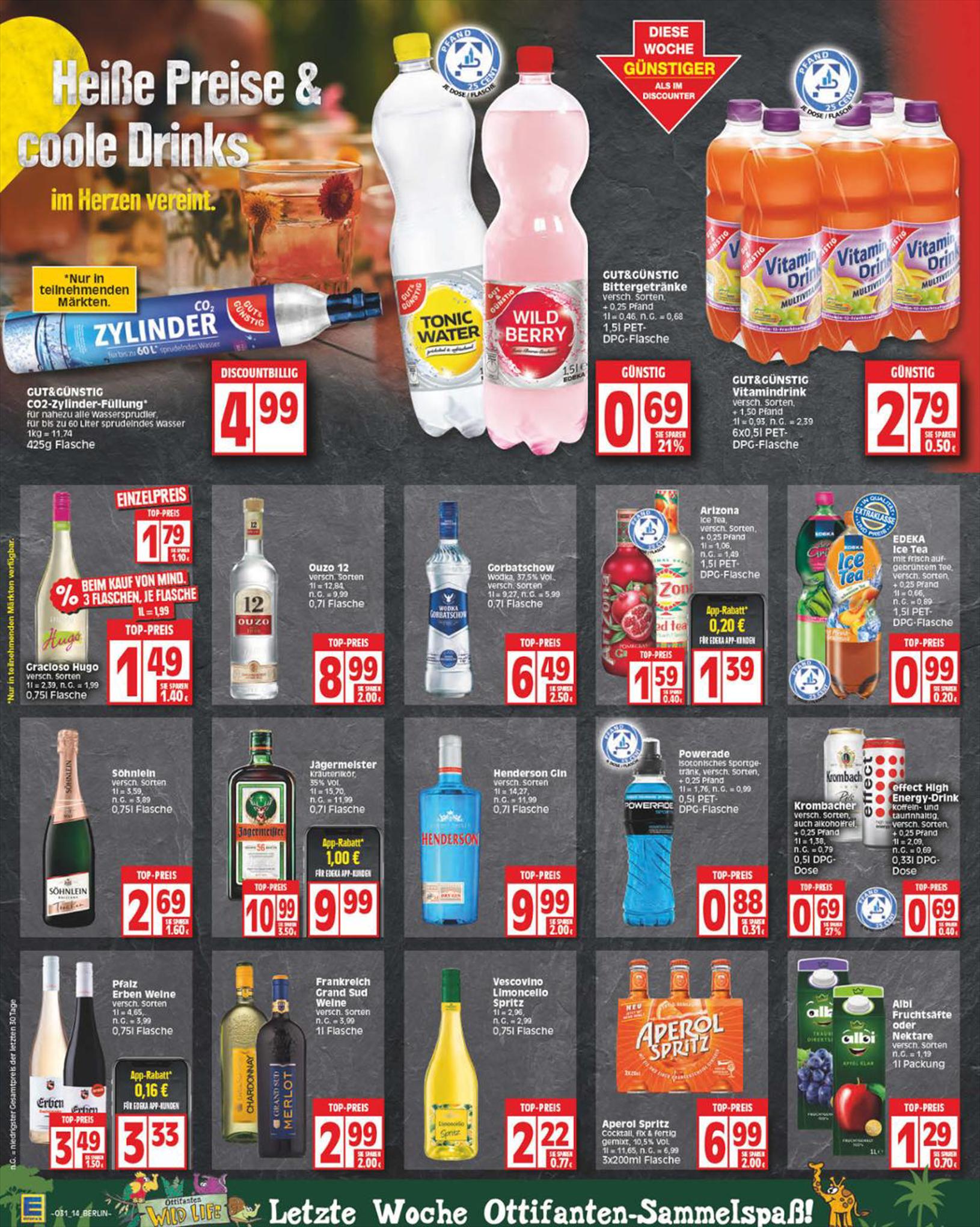 EDEKA Prospekt 30 Juli – 5 August 2023 Seite 14