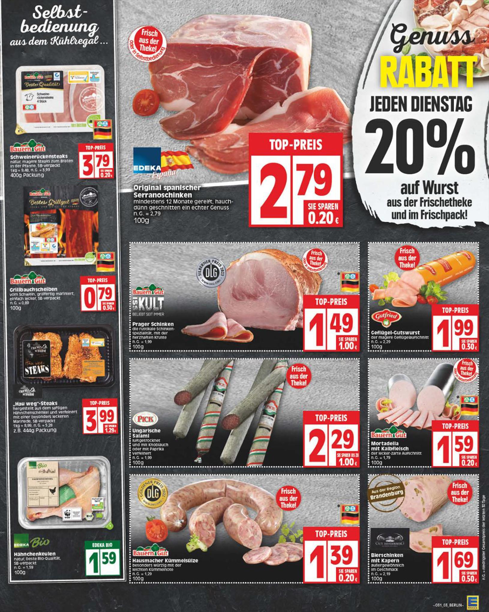 EDEKA Prospekt 30 Juli – 5 August 2023 Seite 3