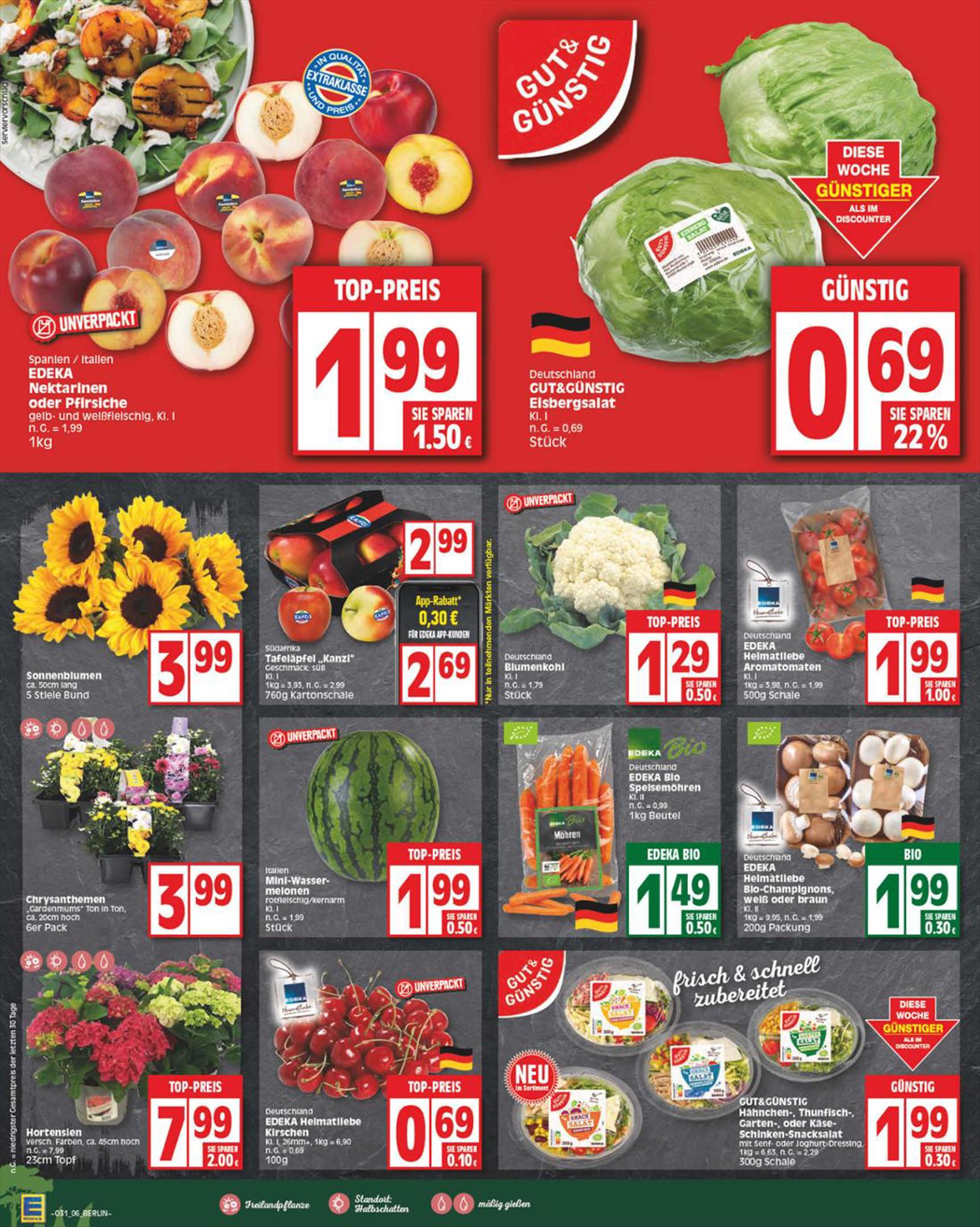 EDEKA Prospekt 30 Juli – 5 August 2023 Seite 6