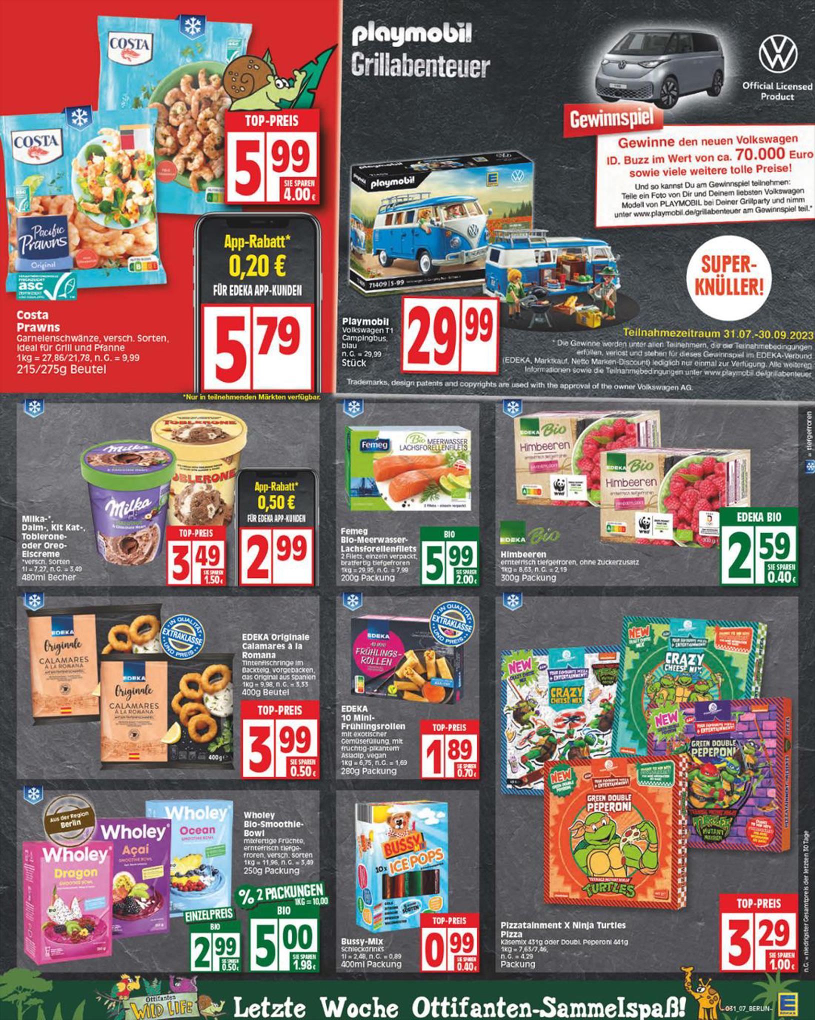 EDEKA Prospekt 30 Juli – 5 August 2023 Seite 7