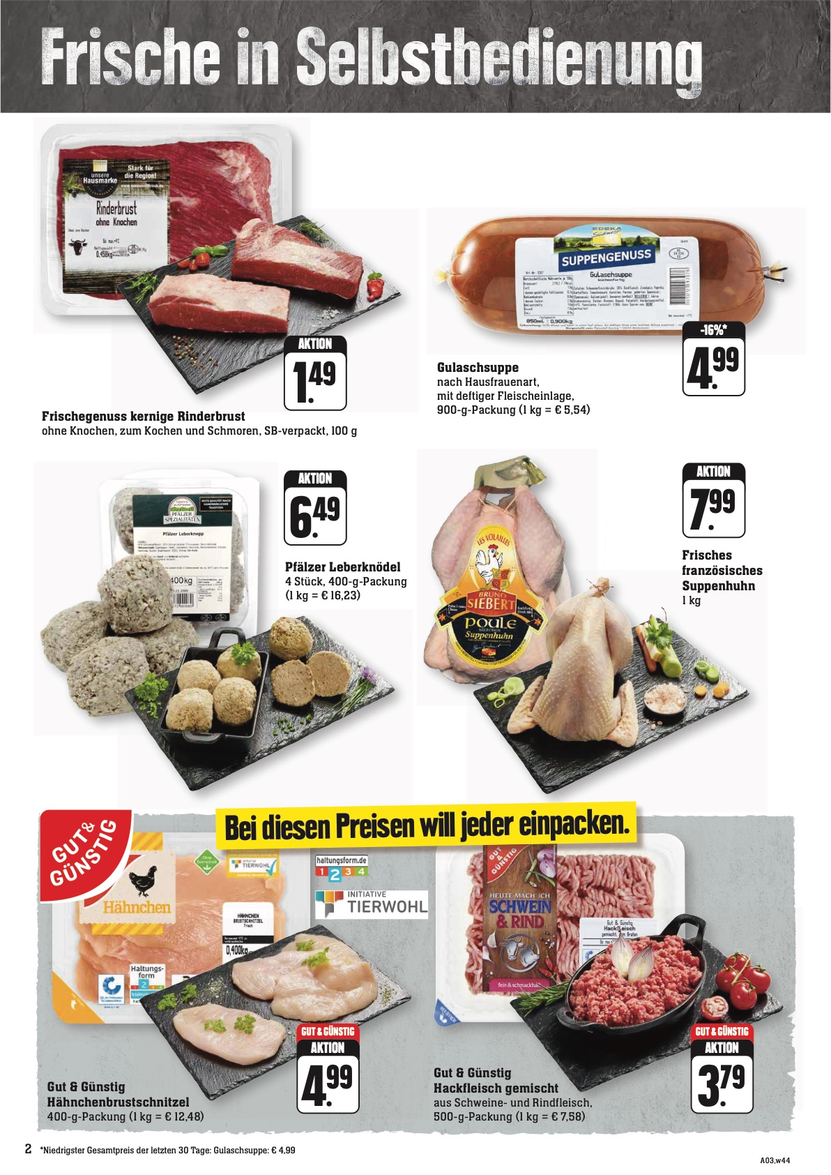 EDEKA Prospekt 30 Oct – 4 Nov 2023 Seite 2