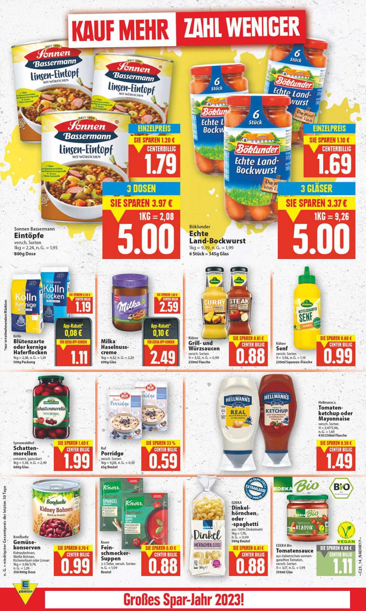 EDEKA Prospekt 4 – 10 Juni 2023 Seite 14