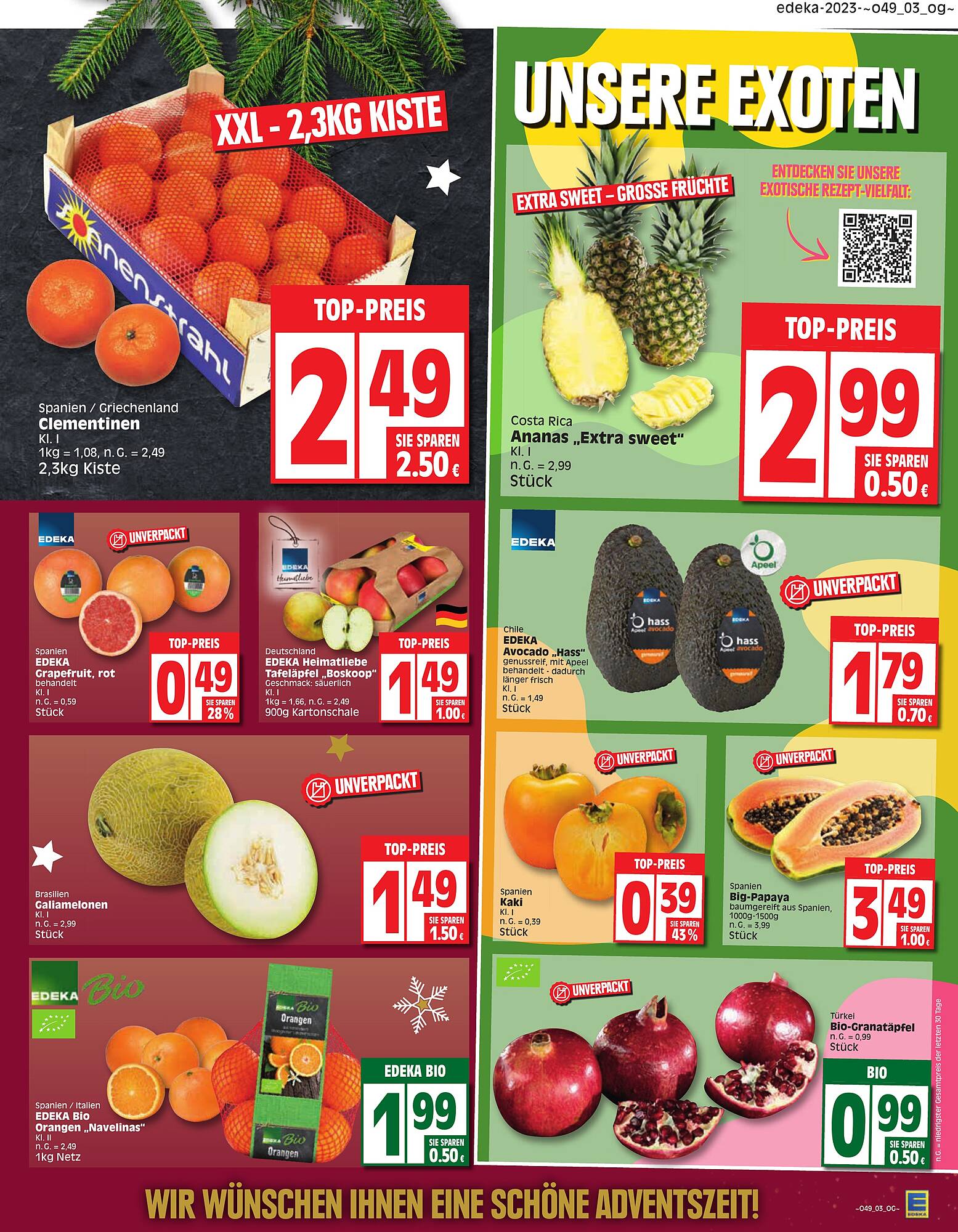 EDEKA Prospekt 4 – 9 Dezember 2023 Seite 3