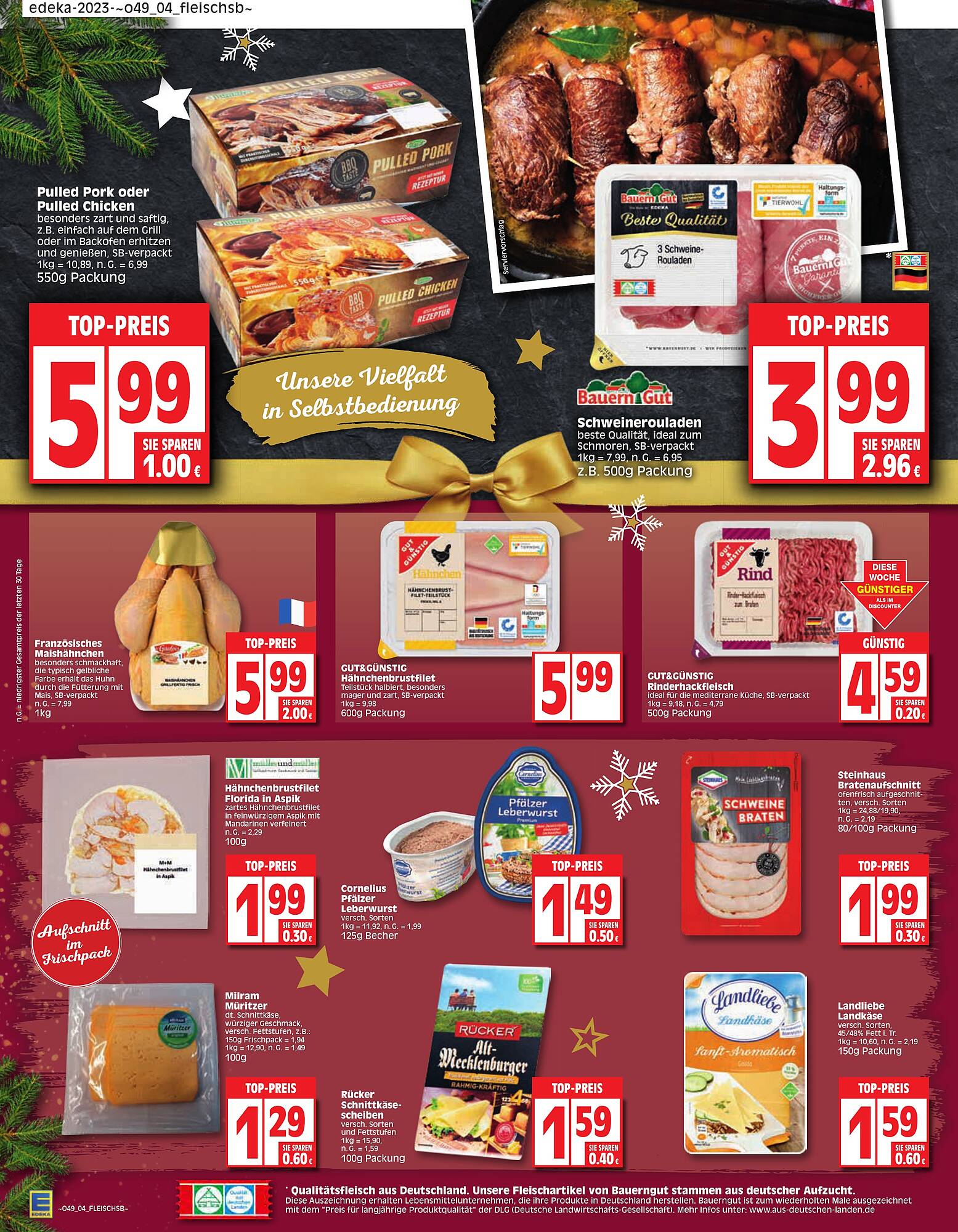 EDEKA Prospekt 4 – 9 Dezember 2023 Seite 4