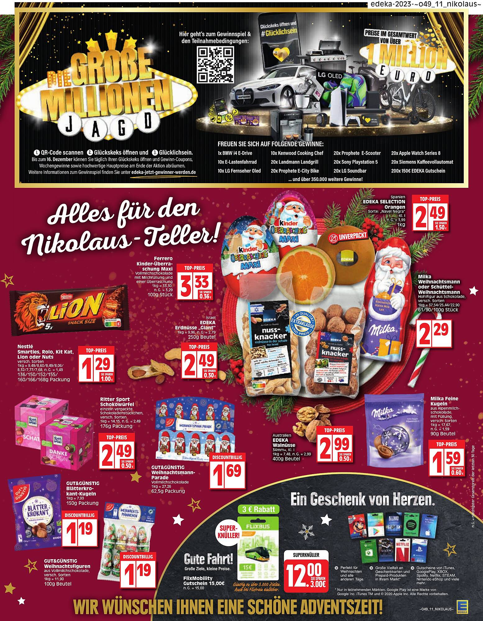 EDEKA Prospekt 4 – 9 Dezember 2023 Seite 8