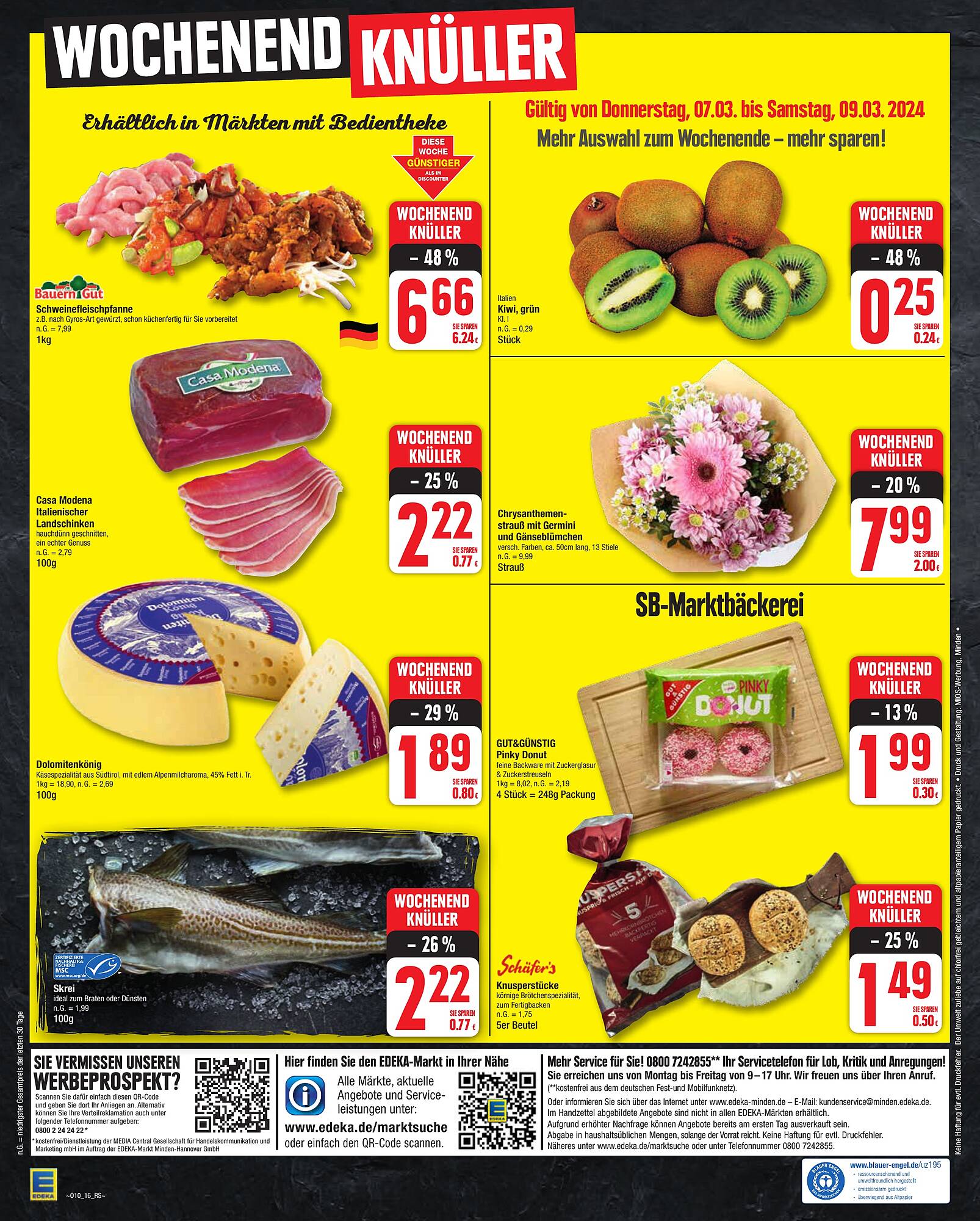 EDEKA Prospekt 4 – 9 Marsch 2024 Seite 16