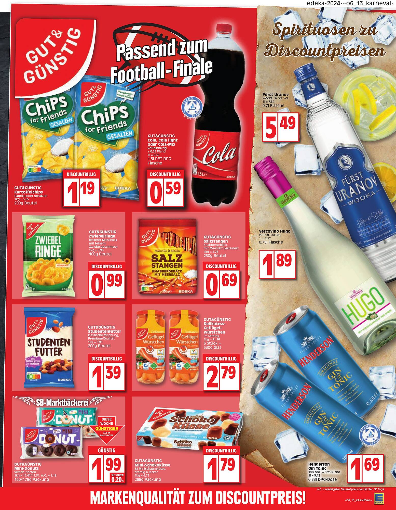 EDEKA Prospekt 5 – 10 Februar 2024 Seite 13