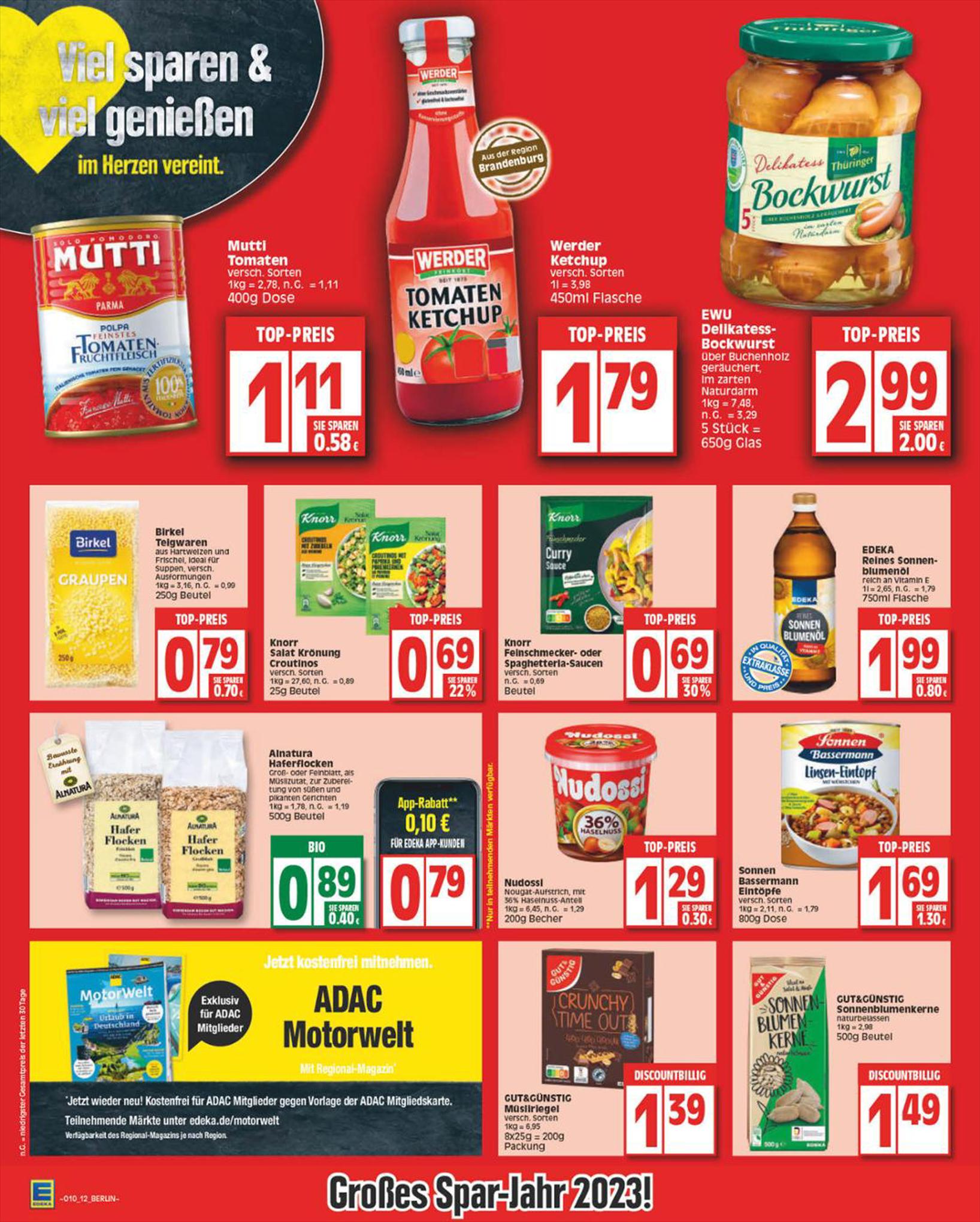 EDEKA Prospekt 5 – 11 März 2023 Seite 12