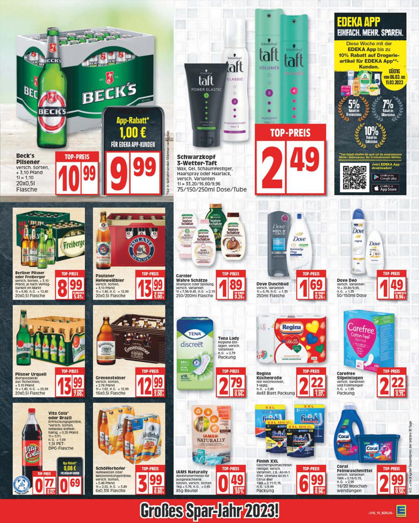 EDEKA Prospekt 5 – 11 März 2023 Seite 15