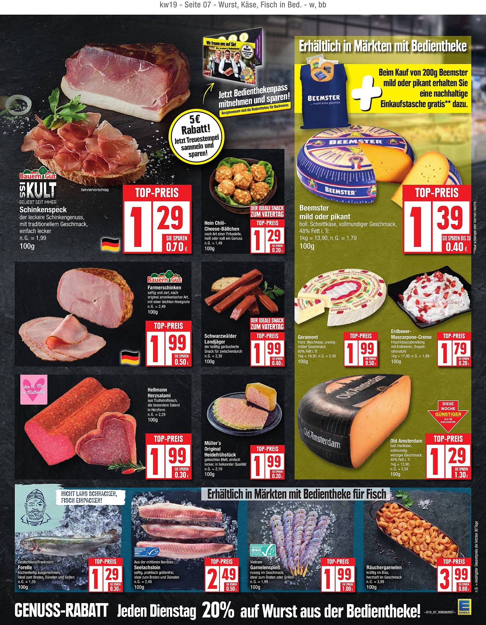 EDEKA Prospekt 6 – 11 Mai 2024 Seite 7